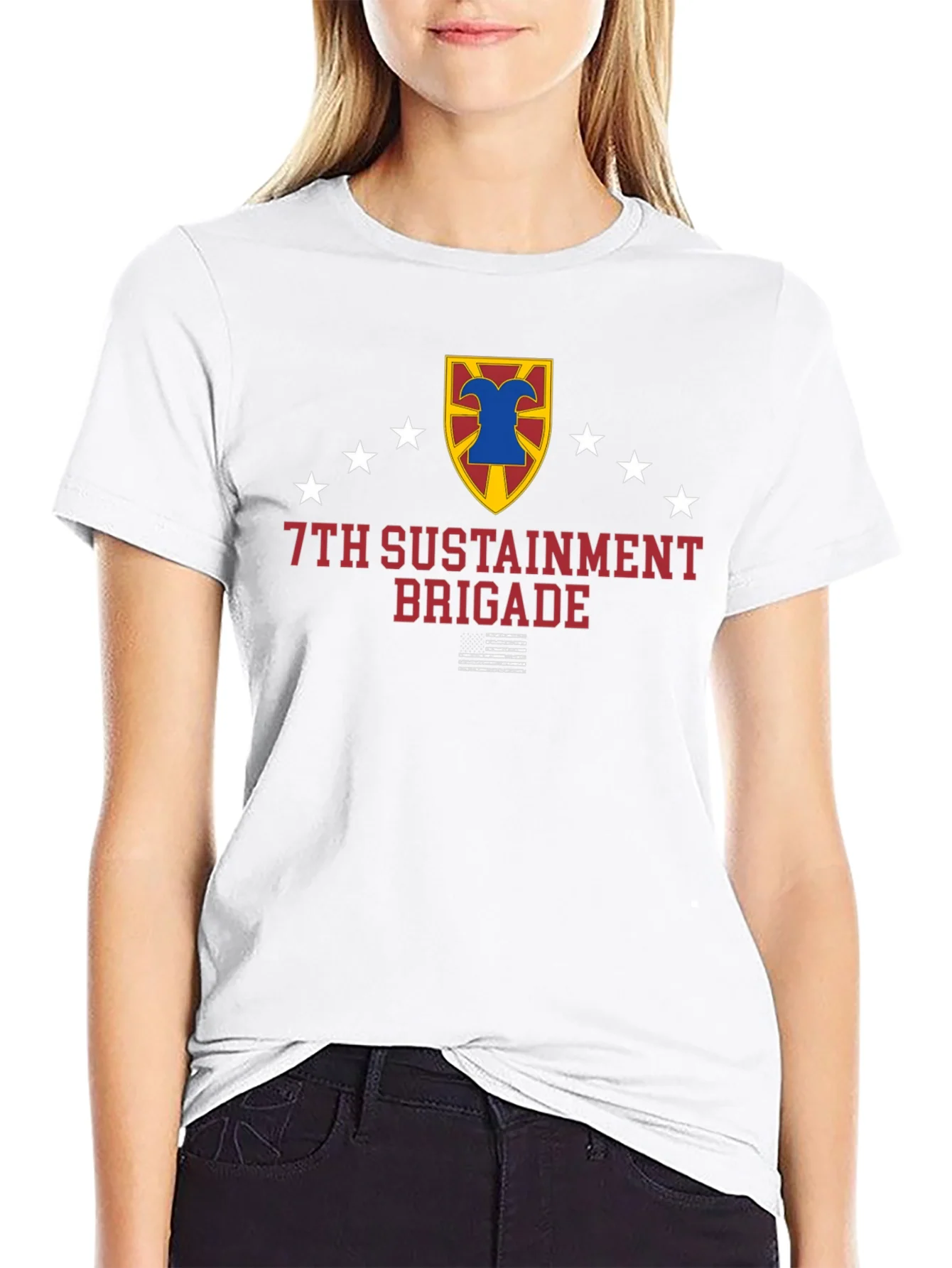 Rebbecca 7th Sustainment Brigade Graphic T-Shirt