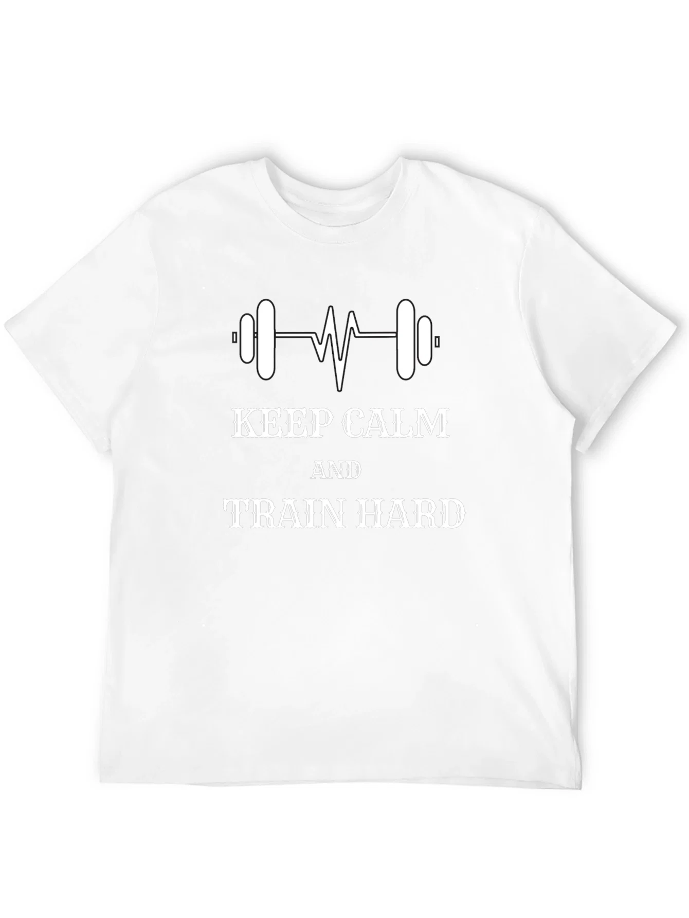 Rebbecca Keep Calm Train Hard Gym T-Shirt