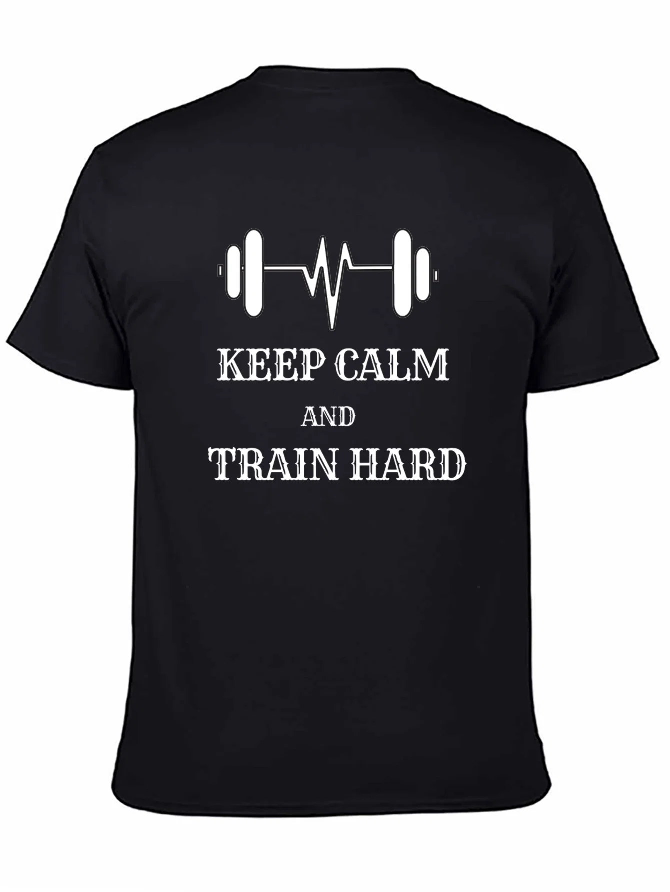 Rebbecca Keep Calm Train Hard Gym T-Shirt