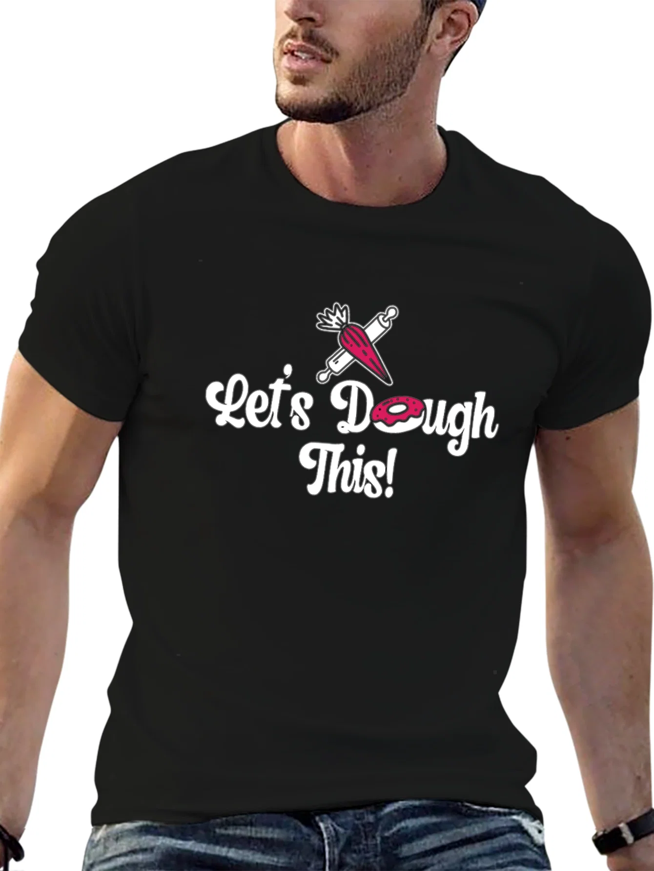 Rebbecca Lets Dough This T-Shirt - Baking Fun!