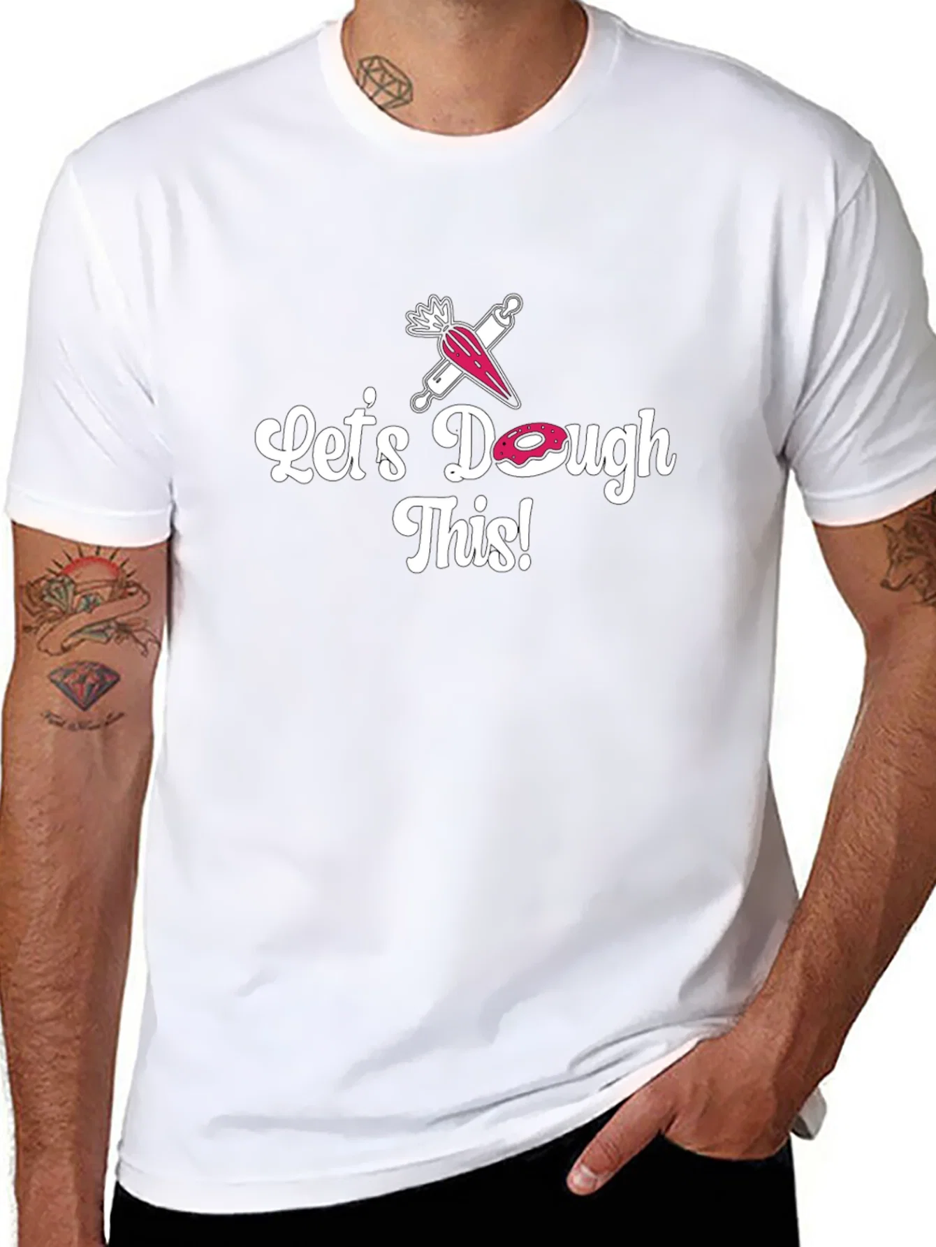Rebbecca Lets Dough This T-Shirt - Baking Fun!