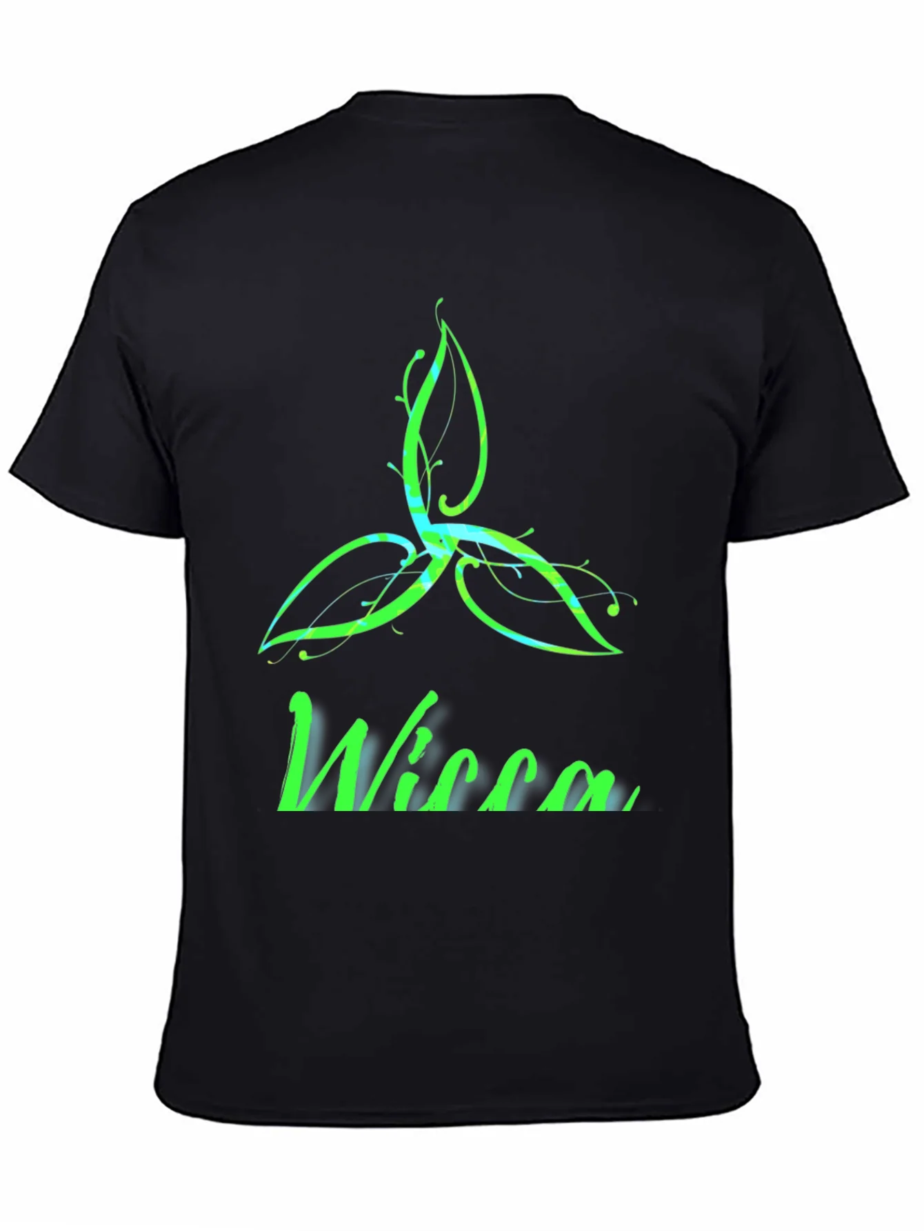 Rebbecca Wiccan Triquetra Black T-Shirt