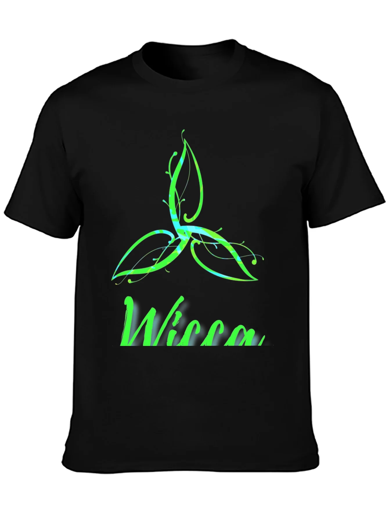 Rebbecca Wiccan Triquetra Black T-Shirt
