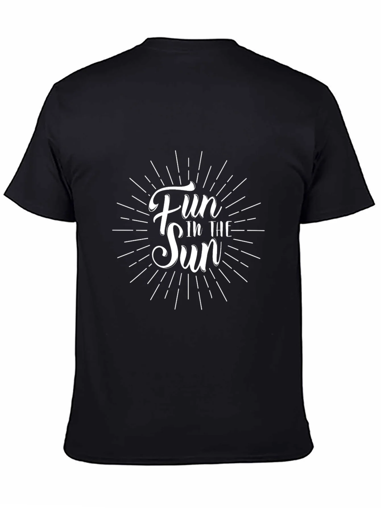 Camiseta Negra Fun in the Sun