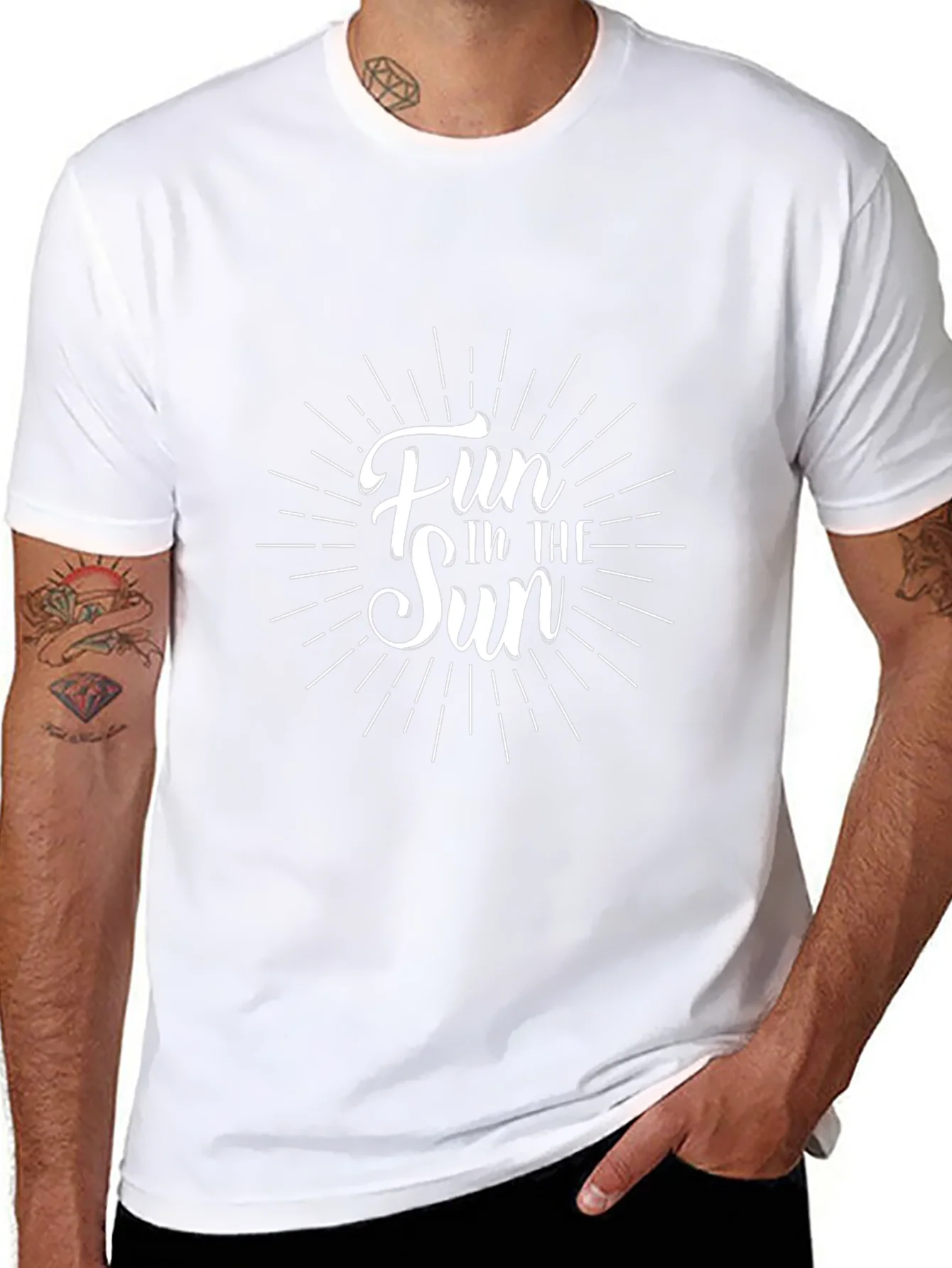 Camiseta Negra Fun in the Sun