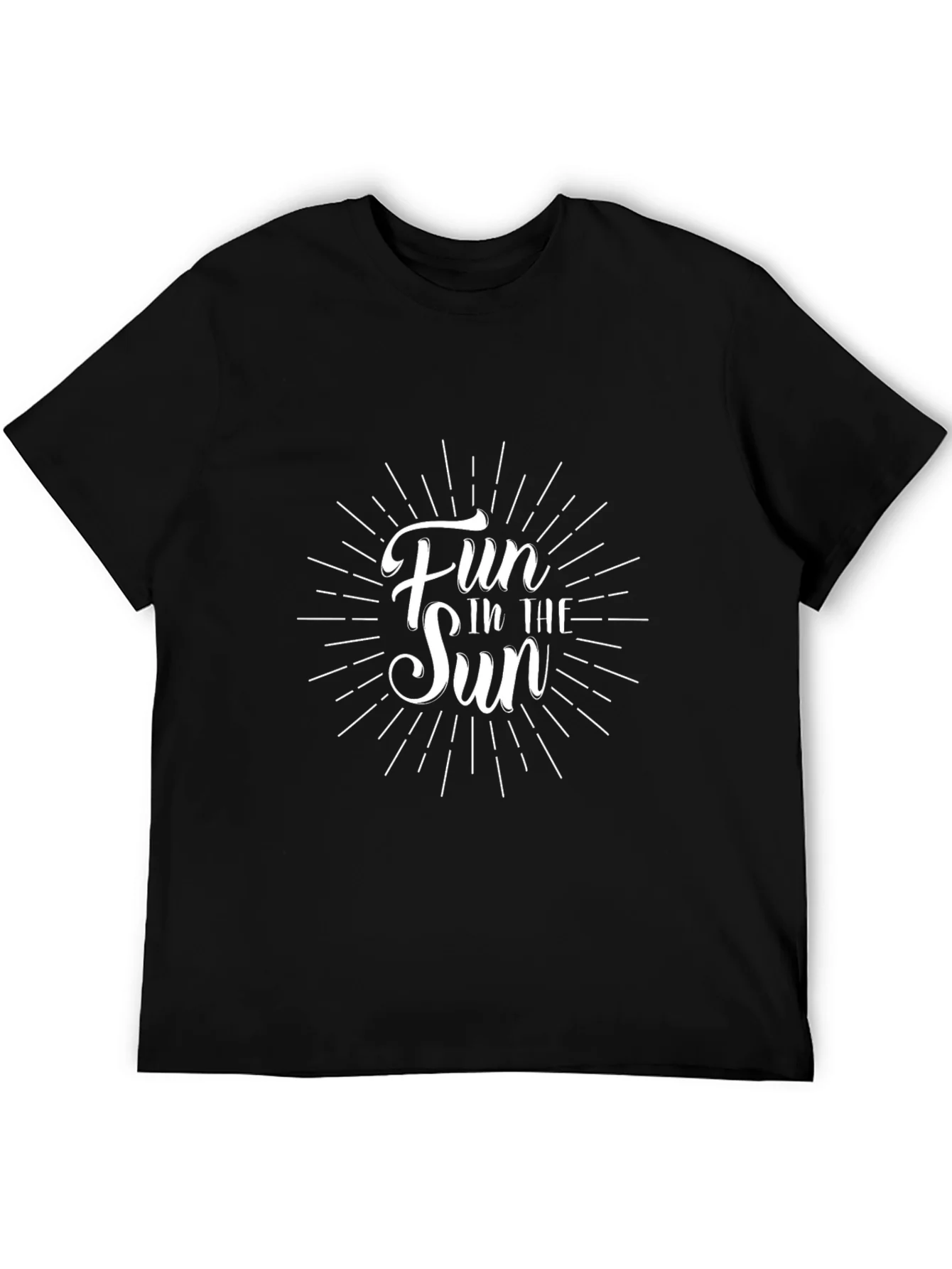 Camiseta Negra Fun in the Sun