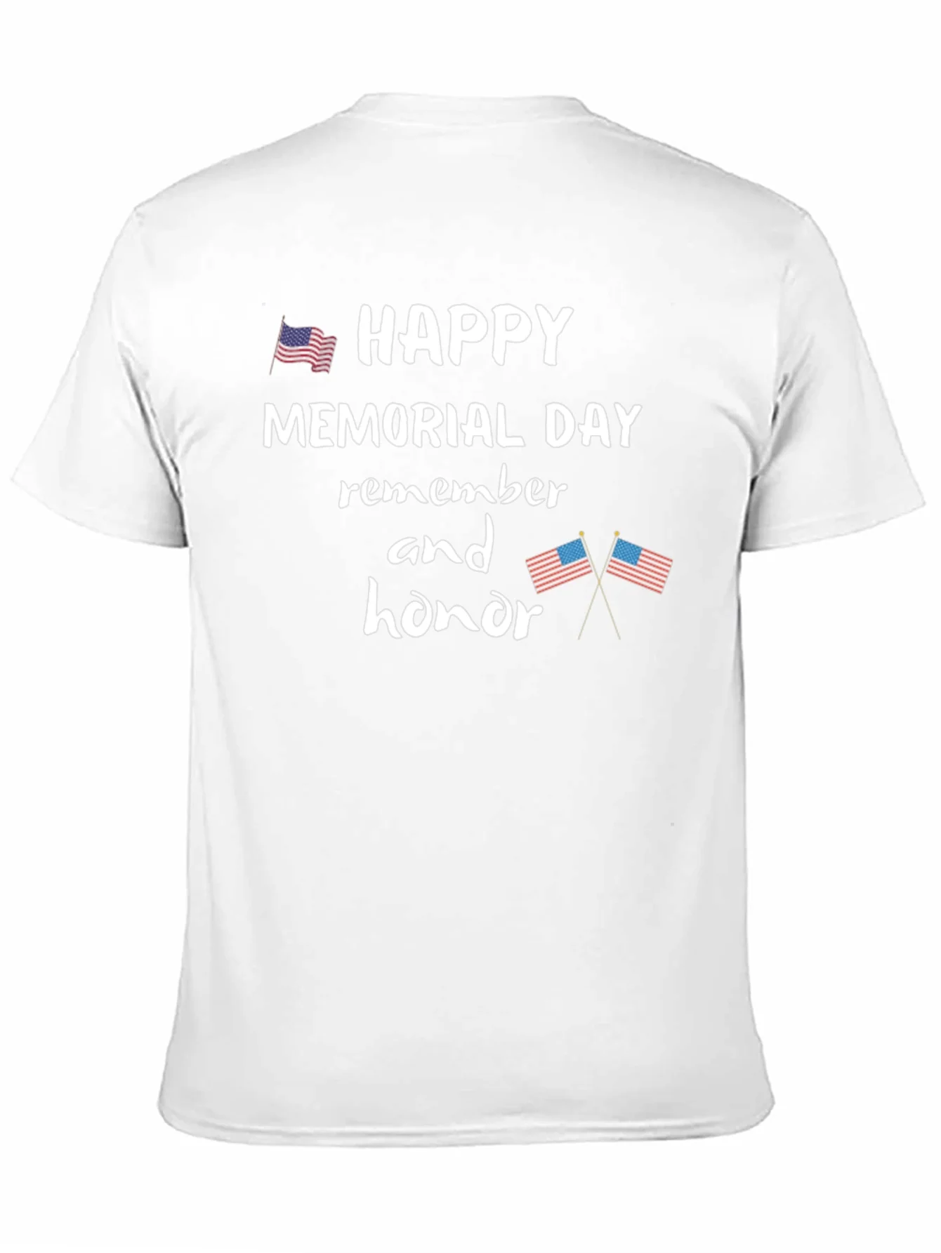 Camiseta Negra de Memorial Day