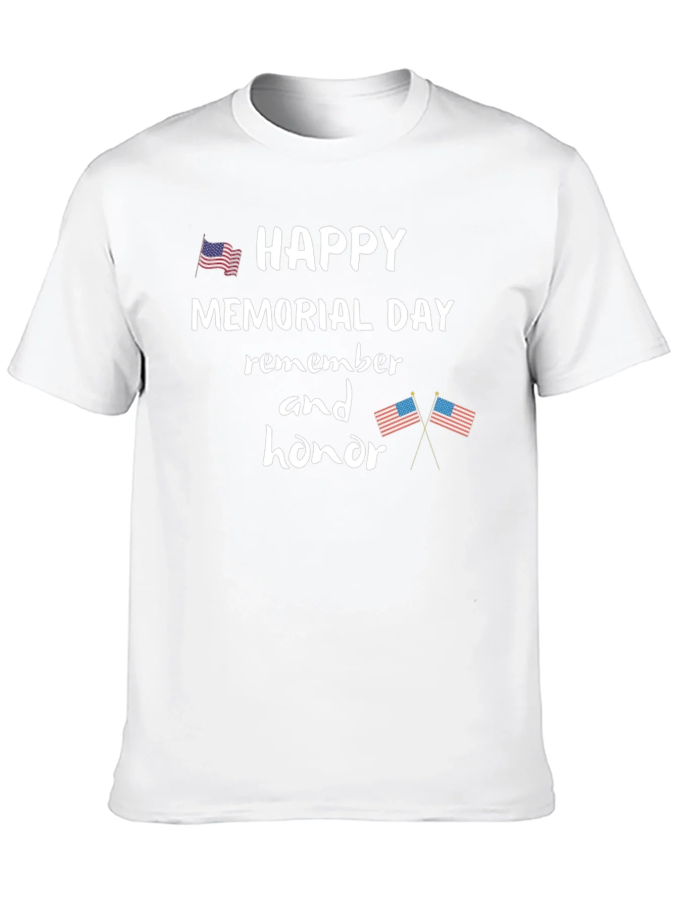Camiseta Negra de Memorial Day