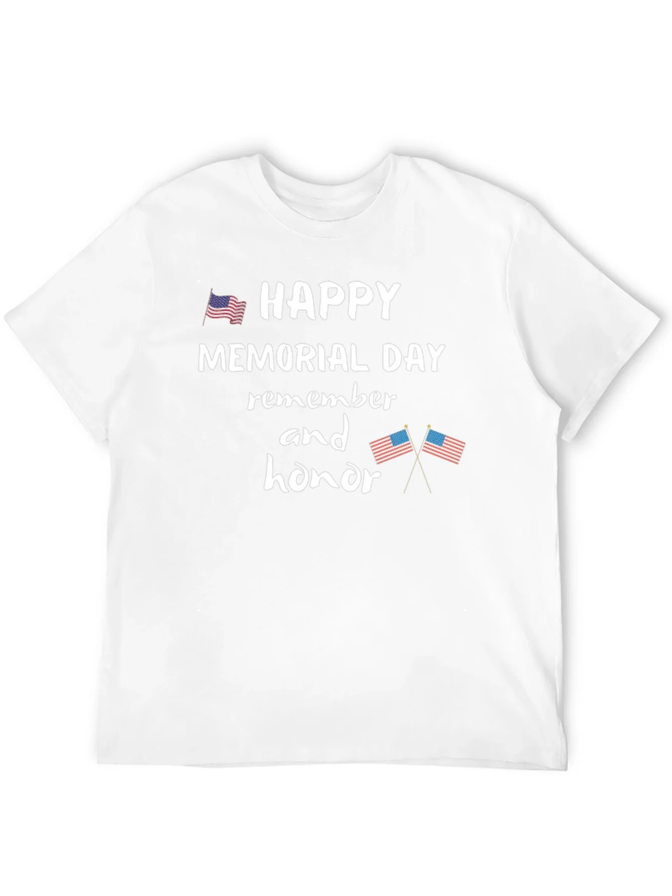 Camiseta Negra de Memorial Day