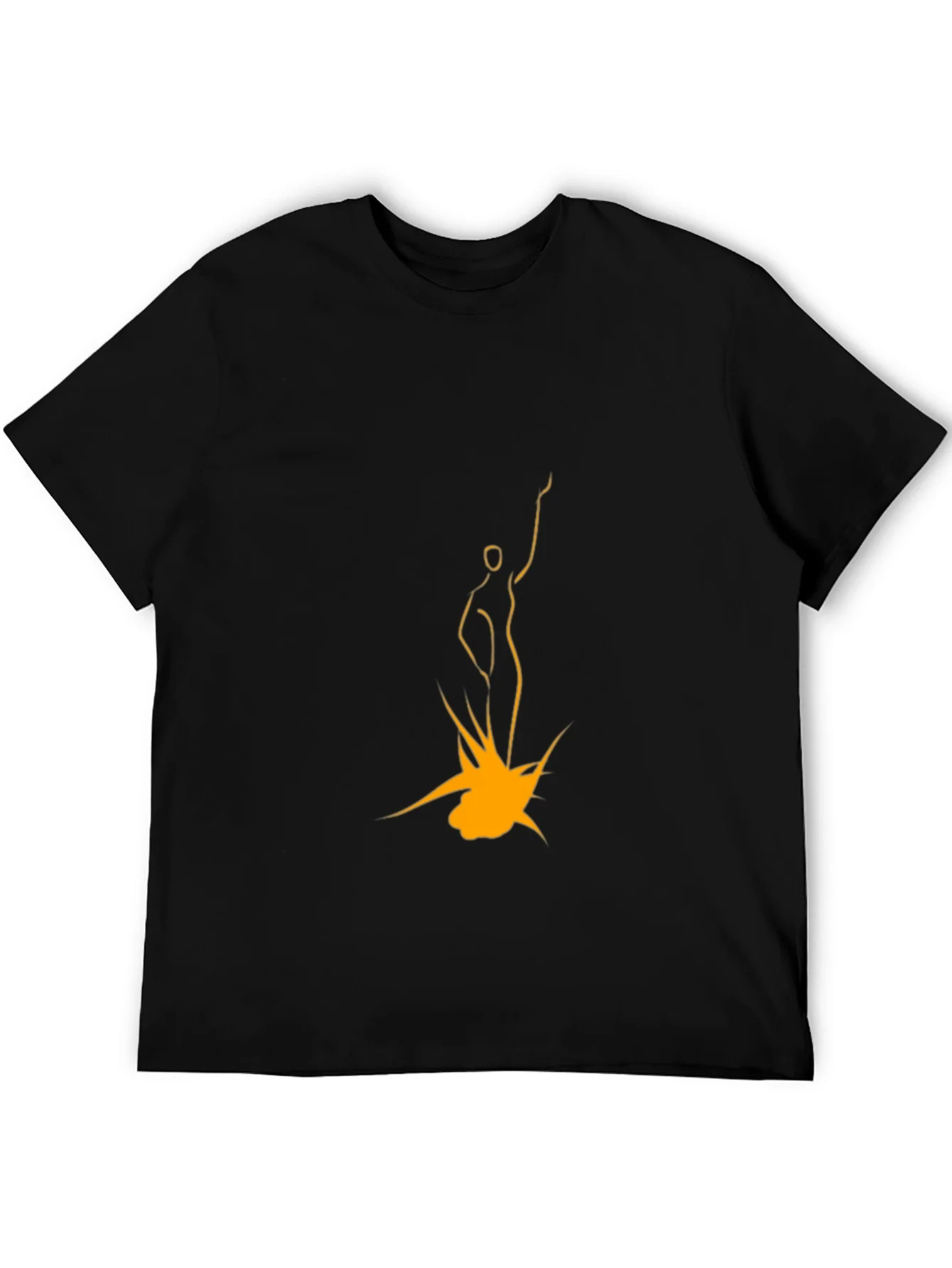 Rebbecca Modern Art Graphic T-Shirt - Black