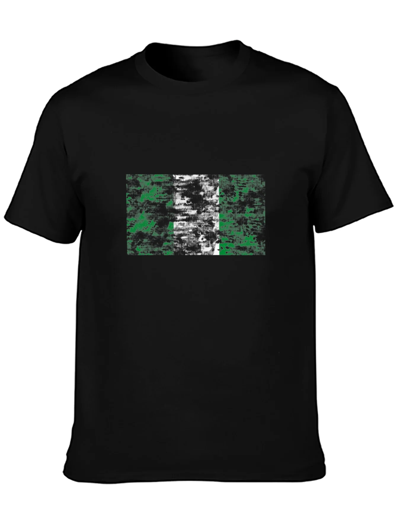 Rebbecca Nigeria Flag Grunge T-Shirt