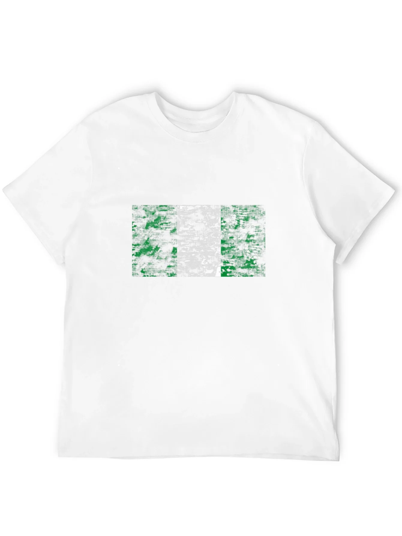 Rebbecca Nigeria Flag Grunge T-Shirt