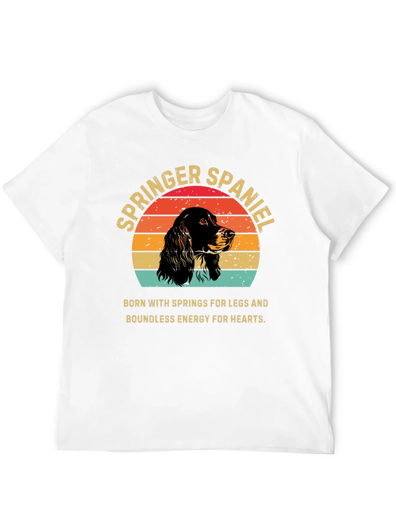 Rebbecca Springer Spaniel T-Shirt Dog Lover Tee