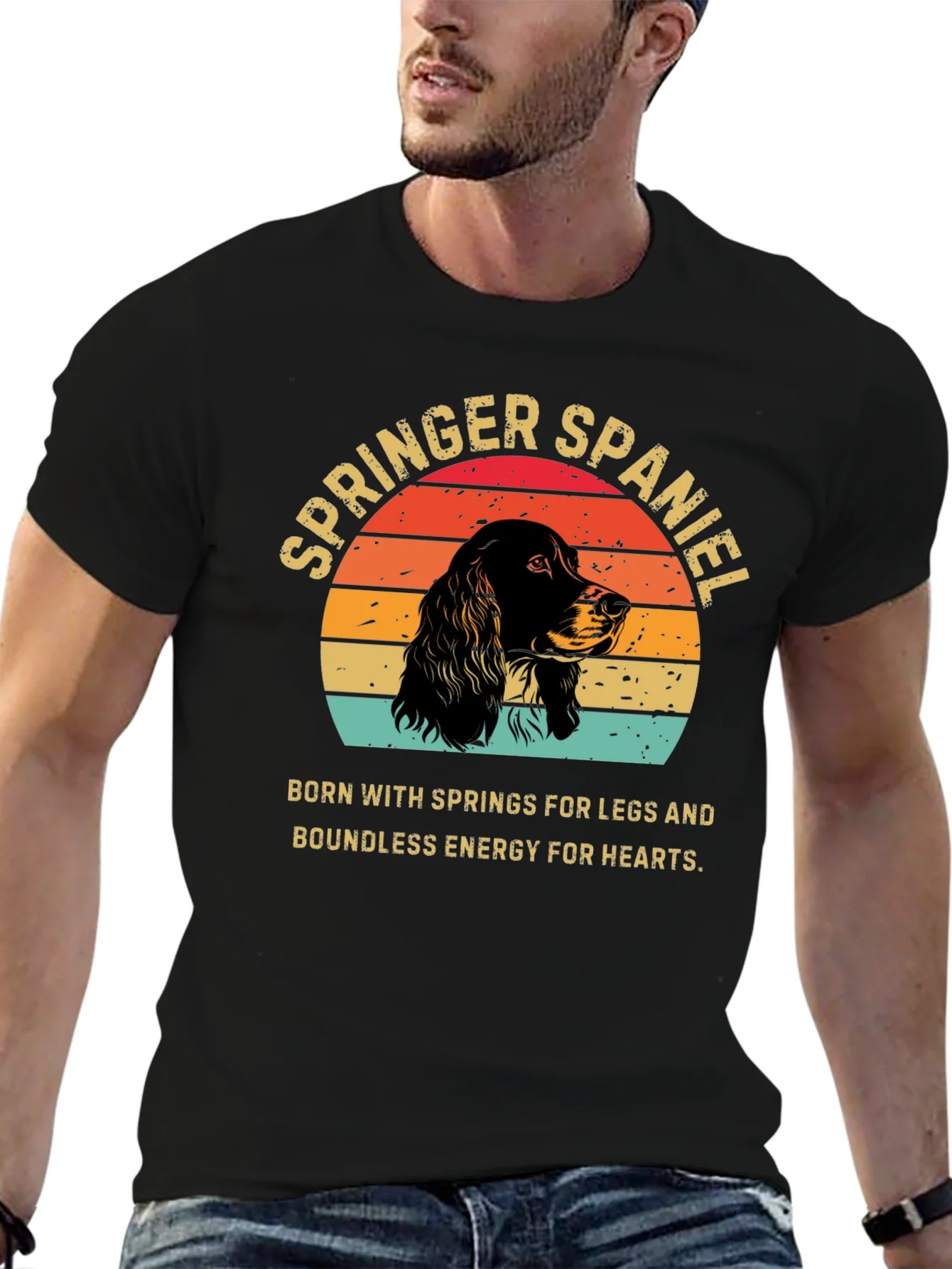 Rebbecca Springer Spaniel T-Shirt Dog Lover Tee