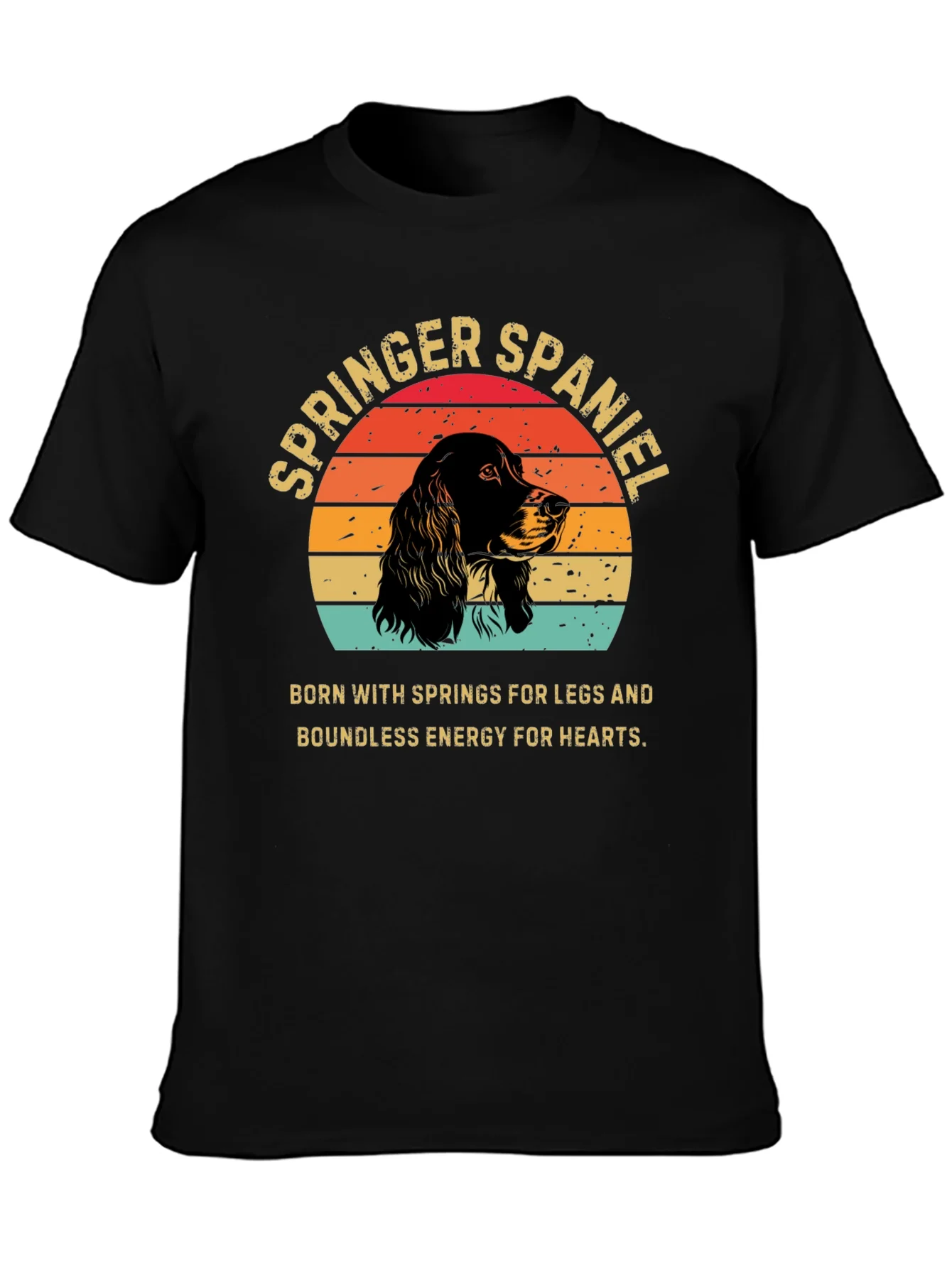 Rebbecca Springer Spaniel T-Shirt Dog Lover Tee