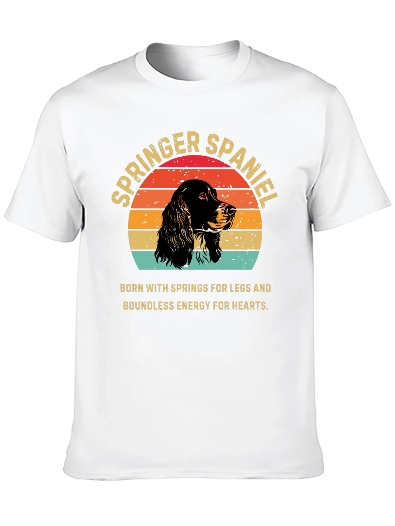 Rebbecca Springer Spaniel T-Shirt Dog Lover Tee