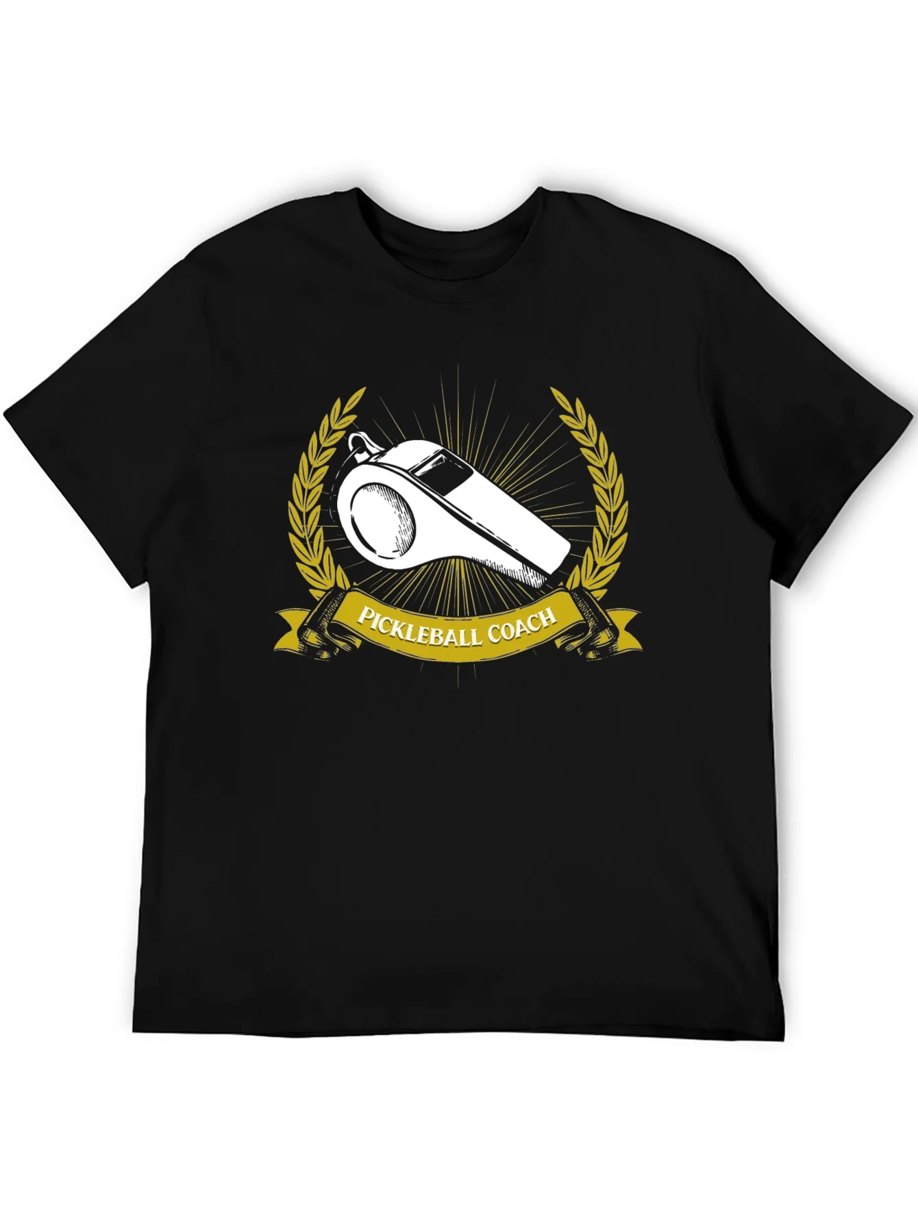 Camiseta Negra Entrenador Pickleball