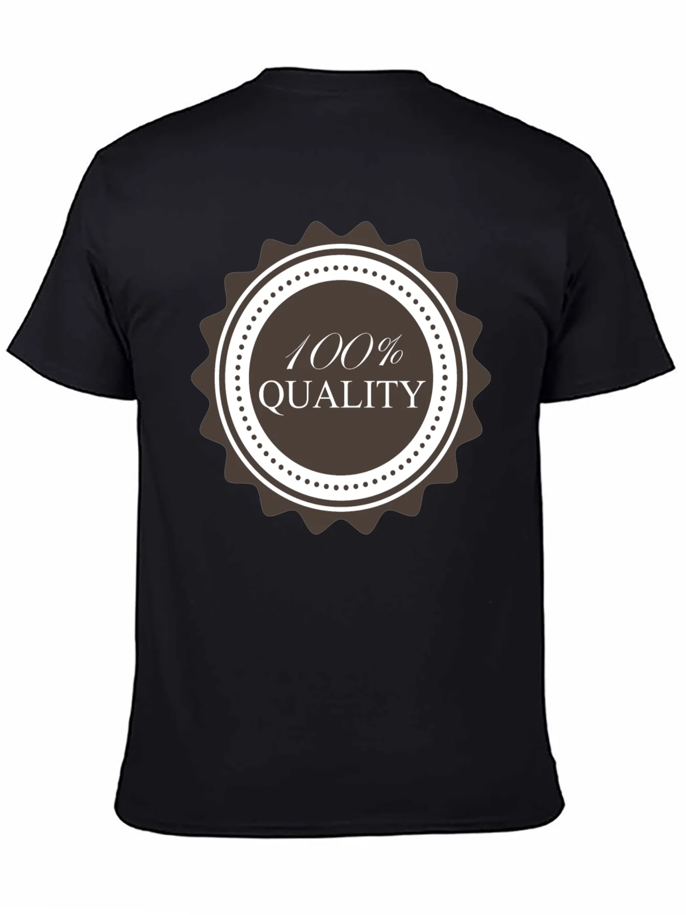 Camiseta Negra Hombre - 100% Calidad Premium