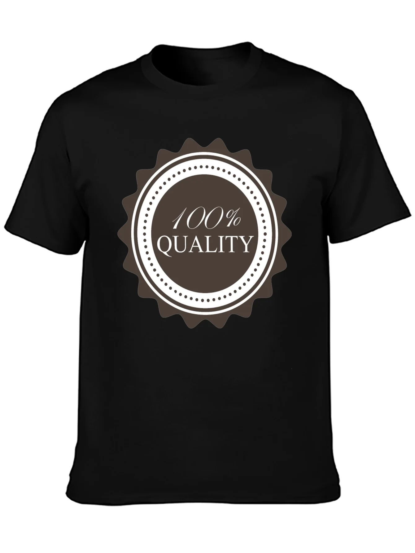 Camiseta Negra Hombre - 100% Calidad Premium