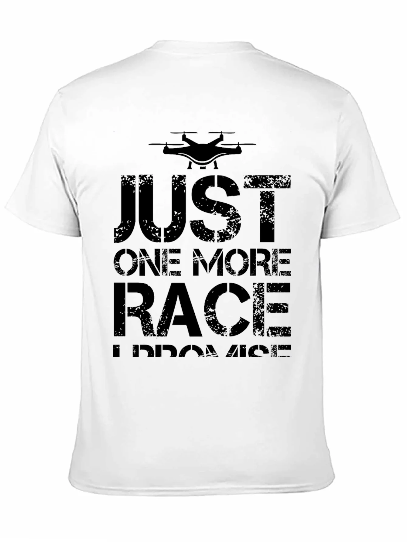 Camiseta Negra Just One More Race