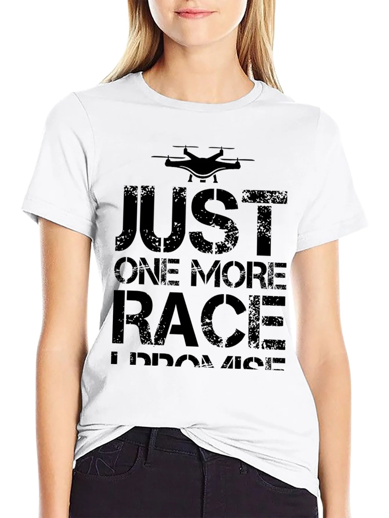 Camiseta Negra Just One More Race