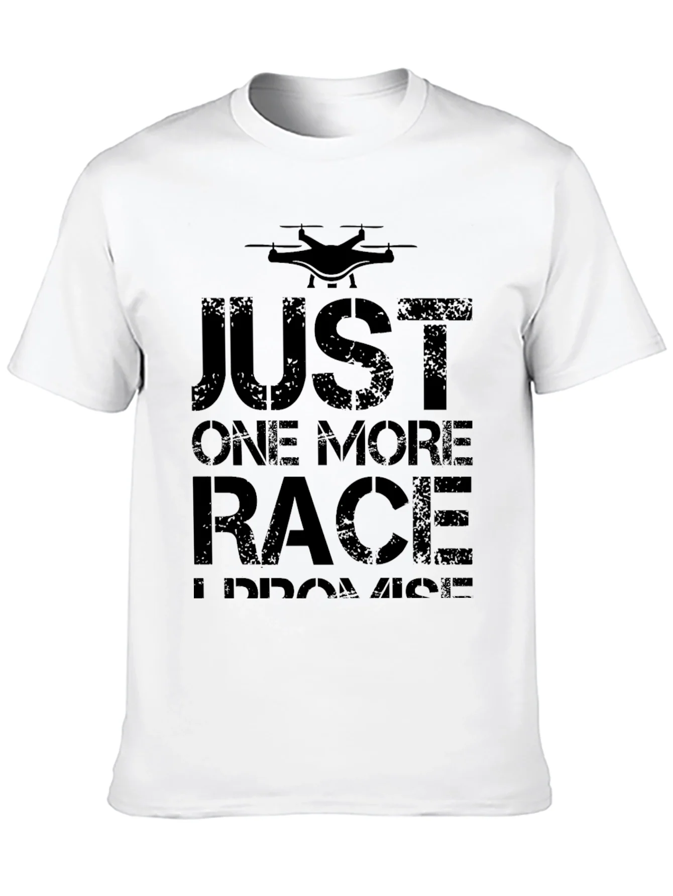 Camiseta Negra Just One More Race
