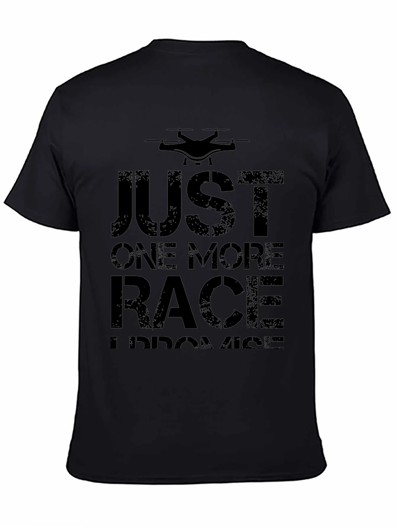 Camiseta Negra Just One More Race