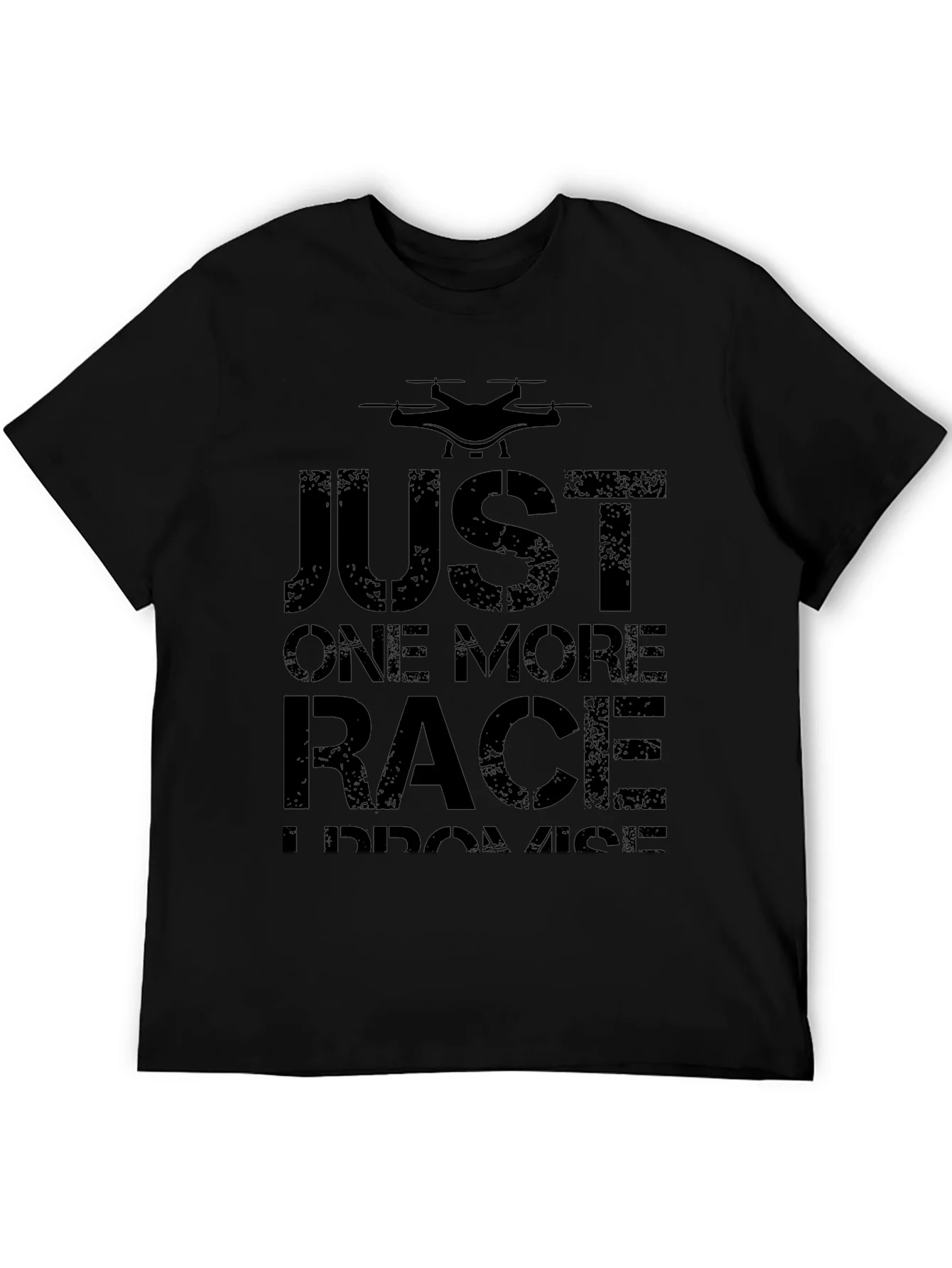Camiseta Negra Just One More Race