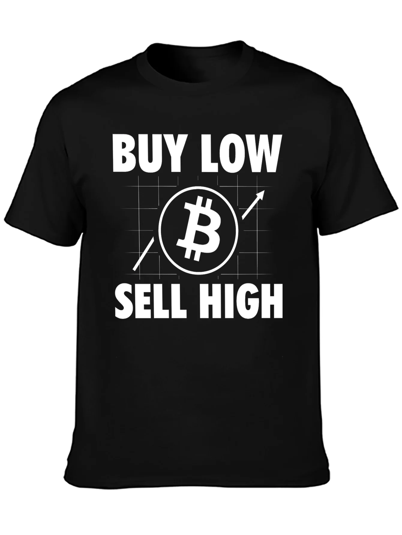 Camiseta Bitcoin: Compra Bajo Vende Alto