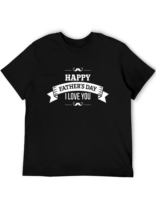 Rebbecca Happy Fathers Day T-Shirt - I Love You!