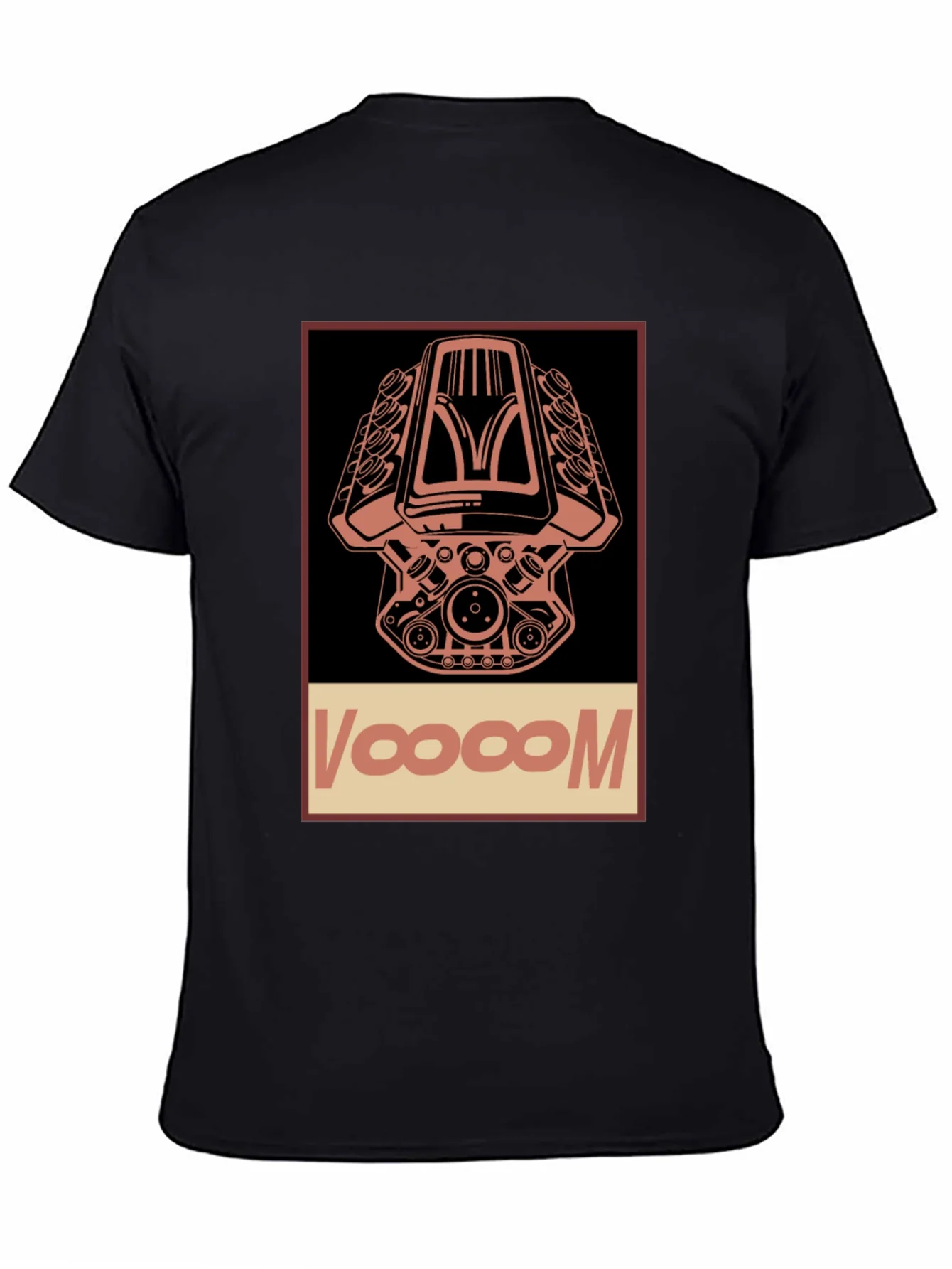 Rebbecca Voooom Engine Graphic T-Shirt - Black Cotton Tee