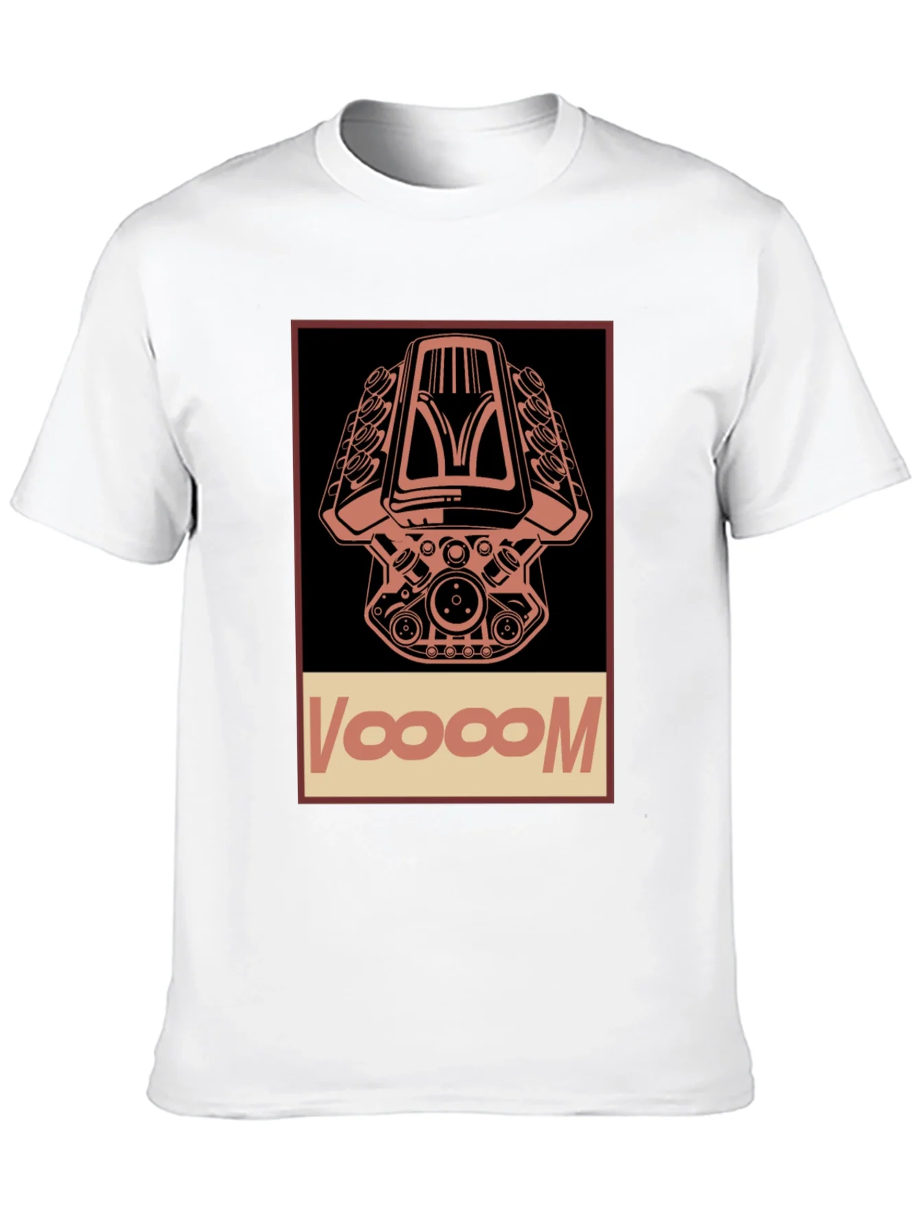 Rebbecca Voooom Engine Graphic T-Shirt - Black Cotton Tee