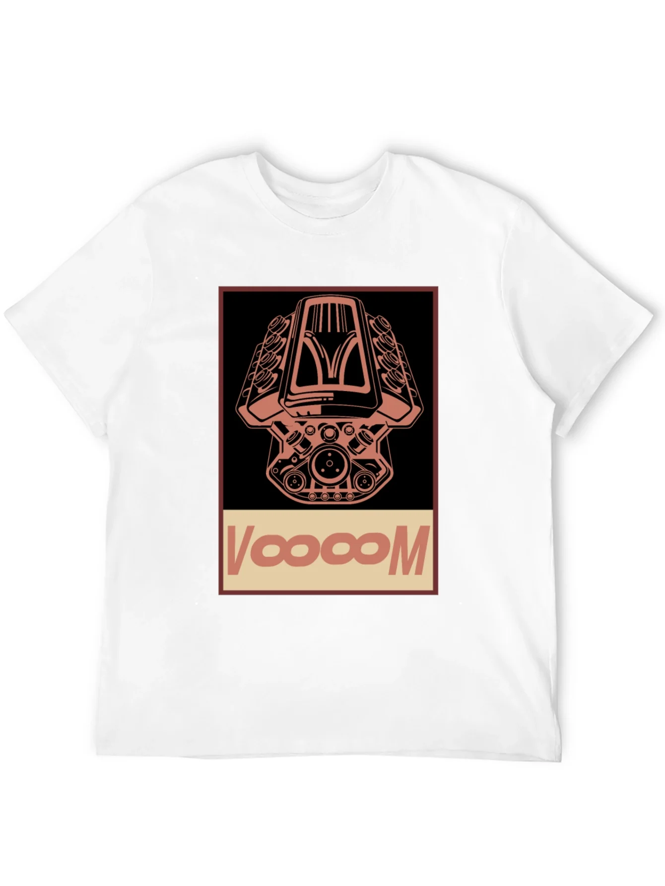 Rebbecca Voooom Engine Graphic T-Shirt - Black Cotton Tee
