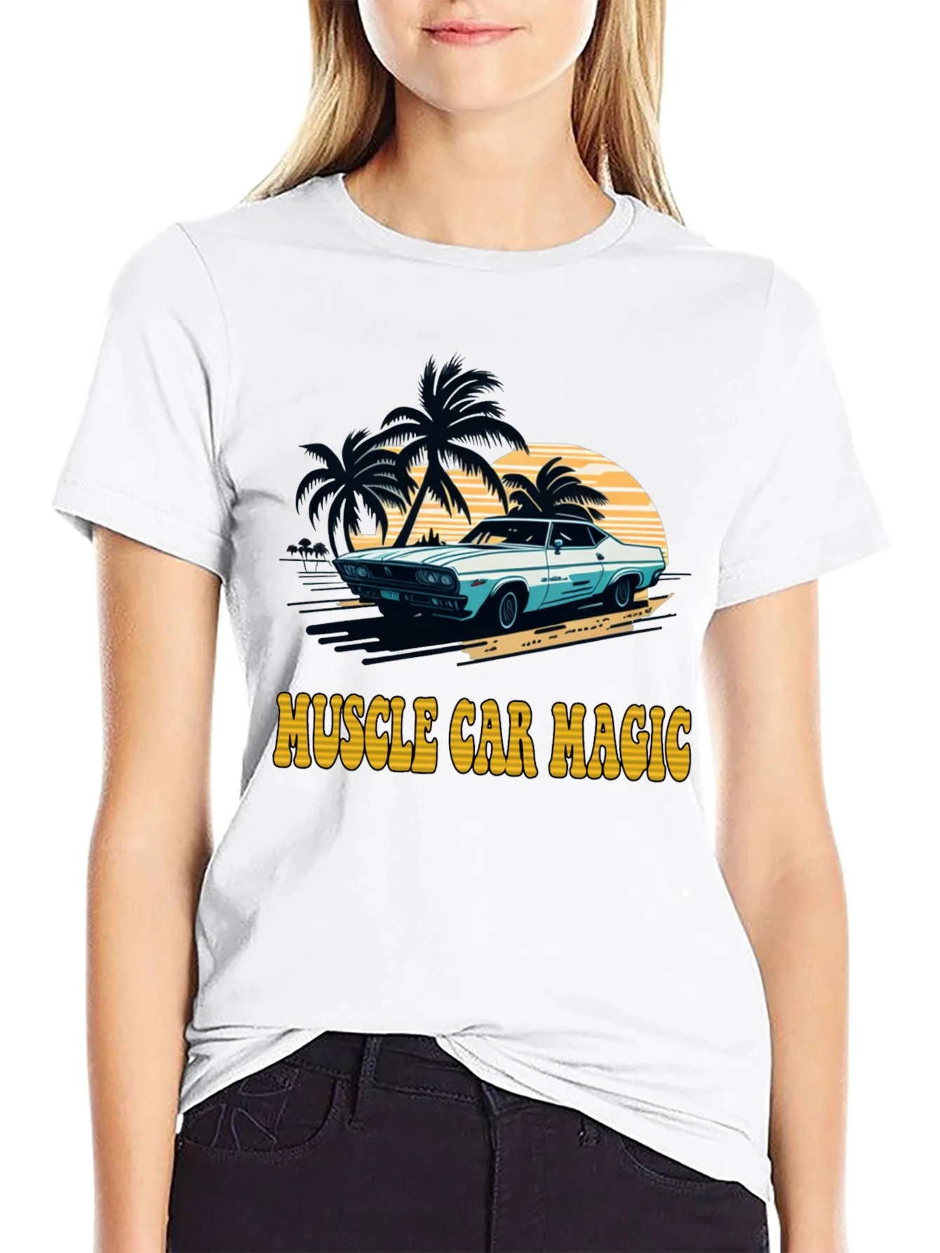 Rebbecca Muscle Car Magic T-Shirt