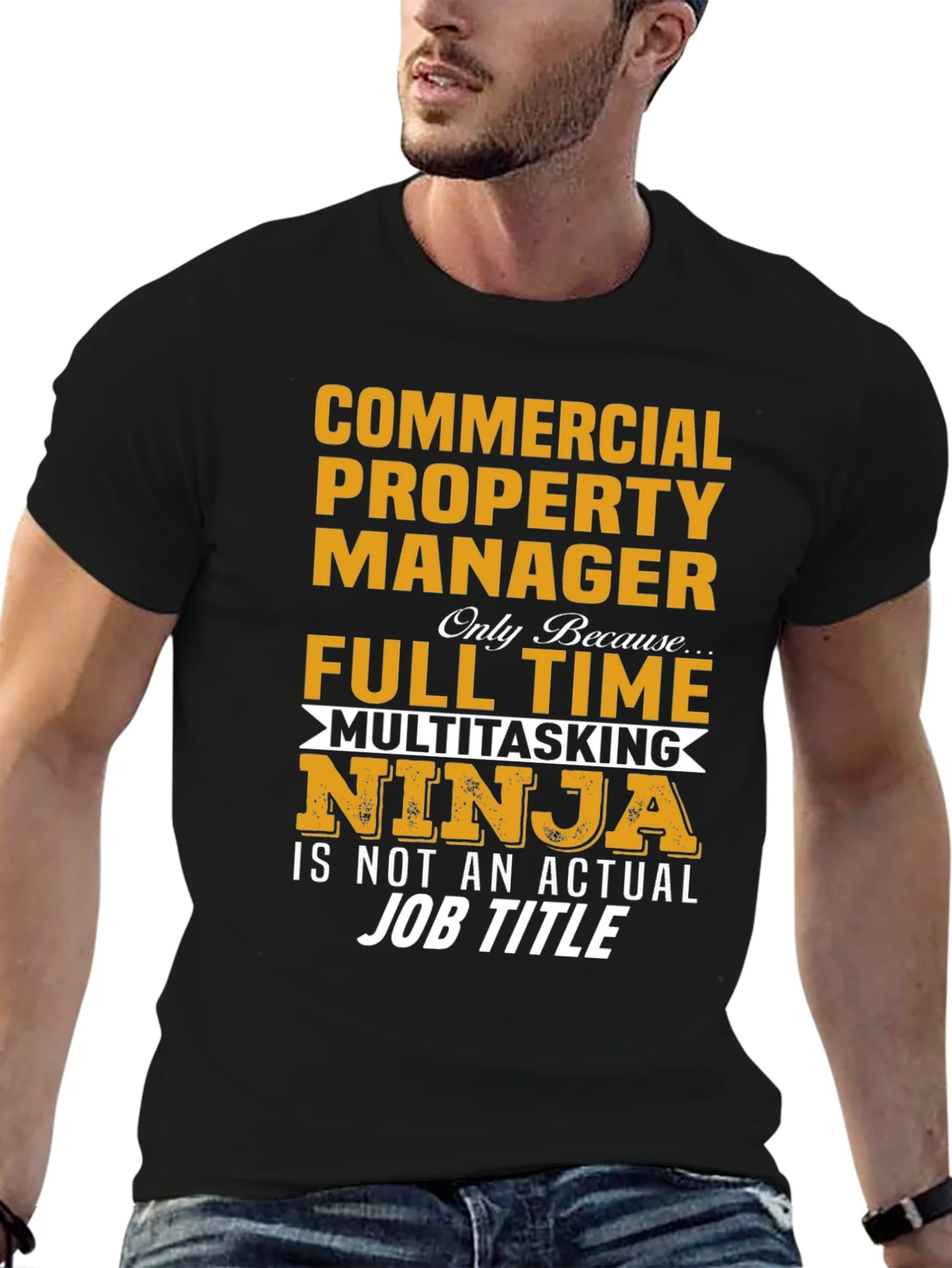 Rebbecca Commercial Property Manager Multitasking Ninja T-Shirt