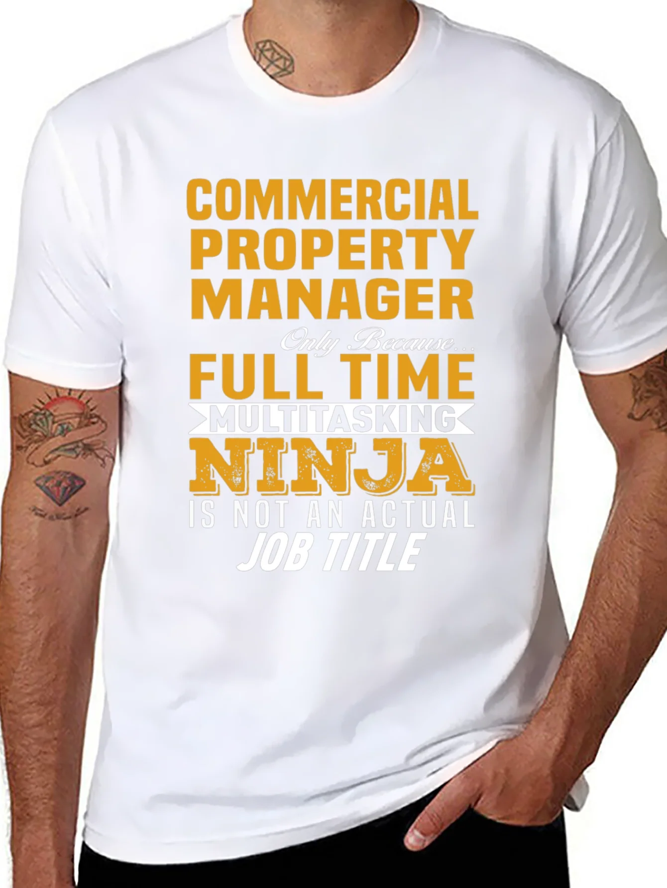 Rebbecca Commercial Property Manager Multitasking Ninja T-Shirt
