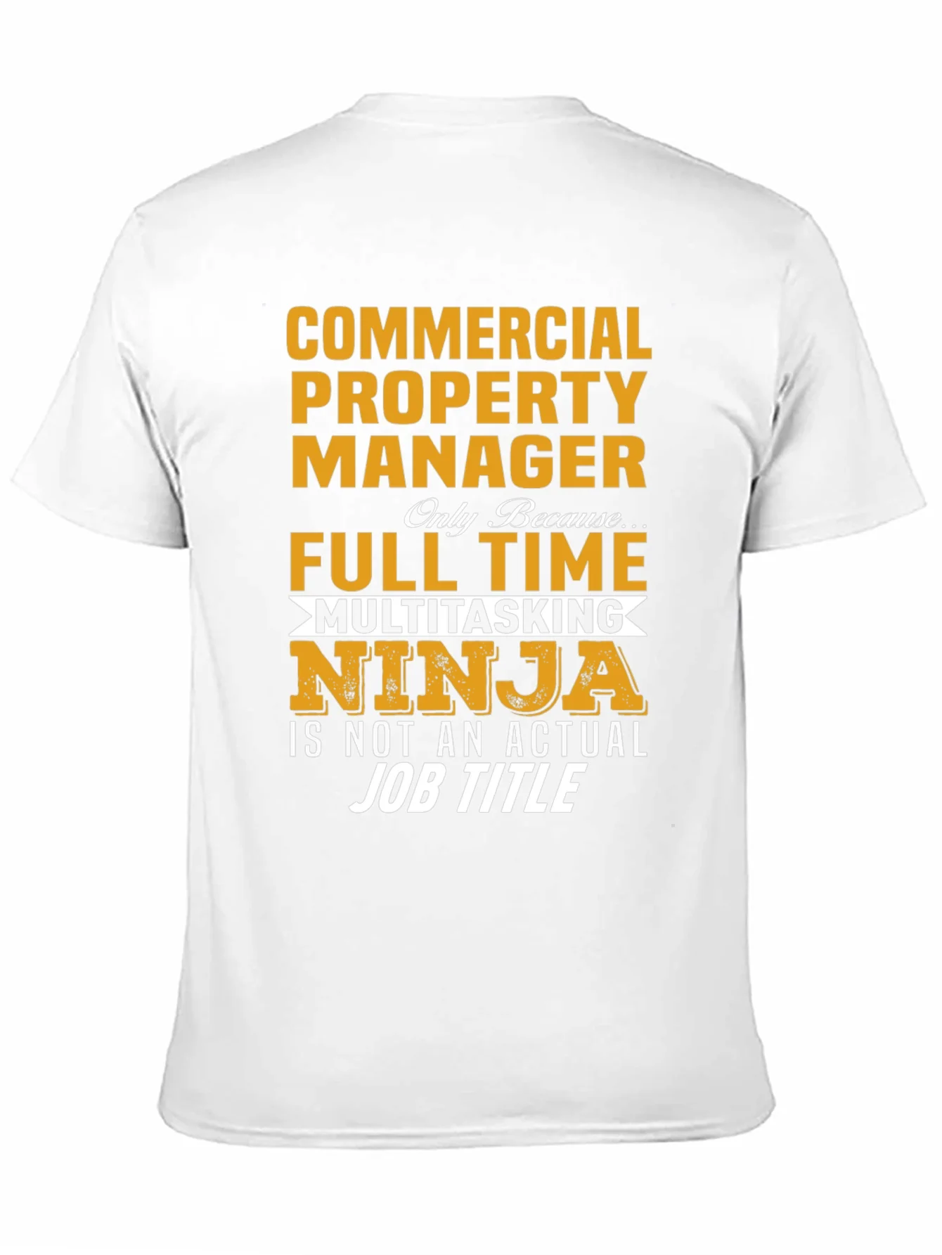 Rebbecca Commercial Property Manager Multitasking Ninja T-Shirt