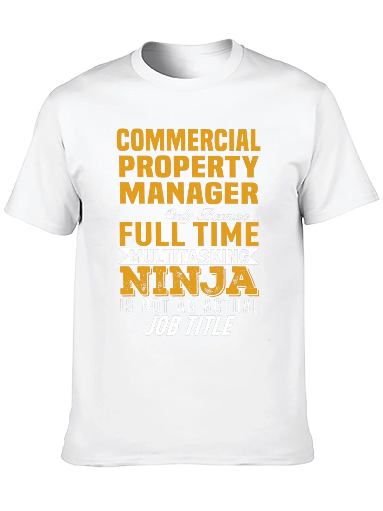Rebbecca Commercial Property Manager Multitasking Ninja T-Shirt