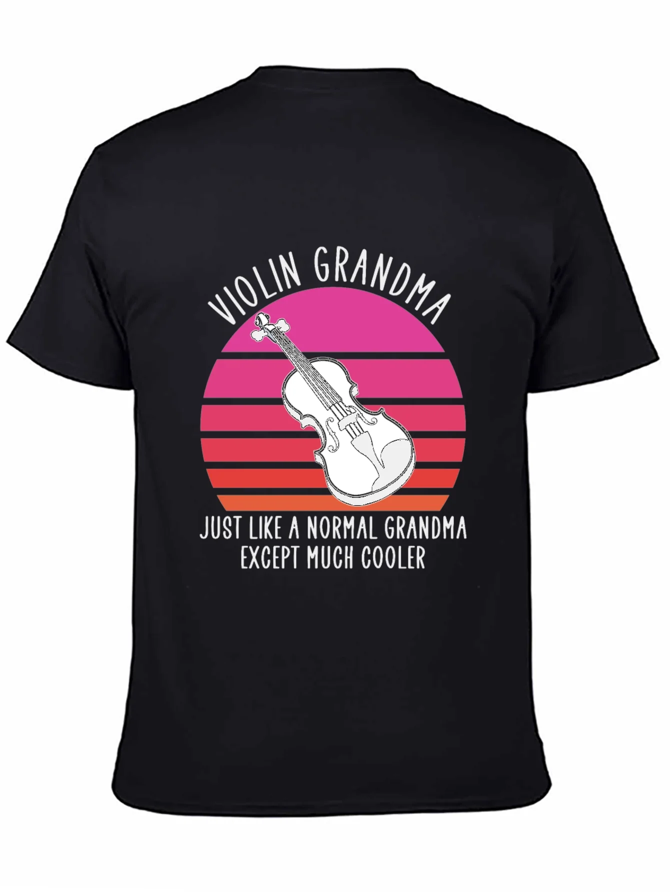 Camiseta Viol¨ªn Abuela: Normal Pero M¨¢s Genial