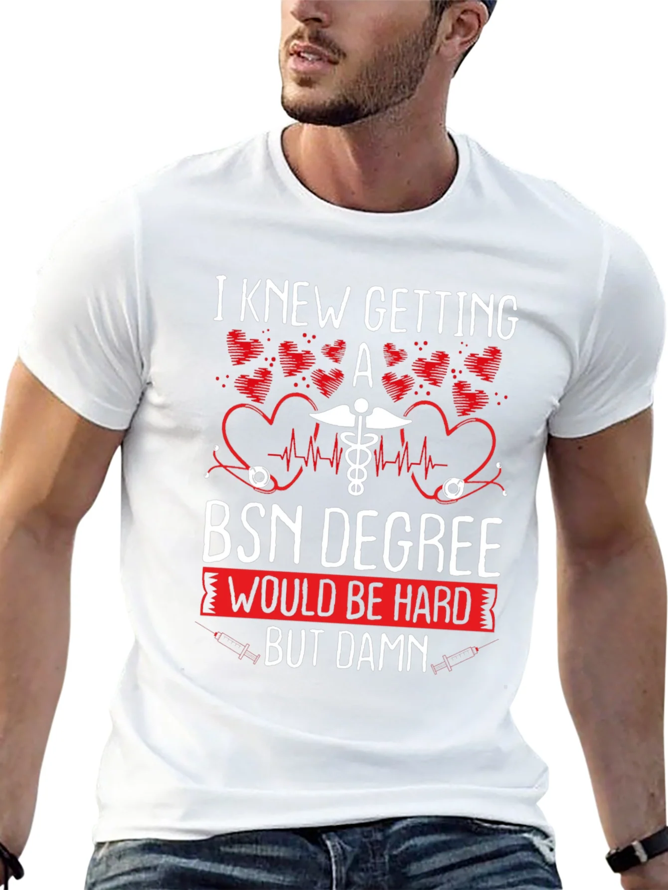Rebbecca BSN Degree Funny Nurse T-Shirt