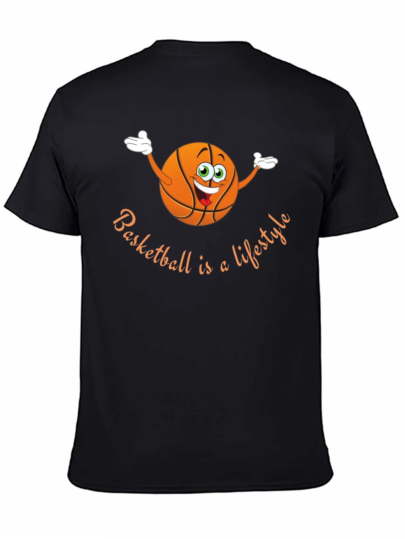 Camiseta Negra Basketball is a Lifestyle