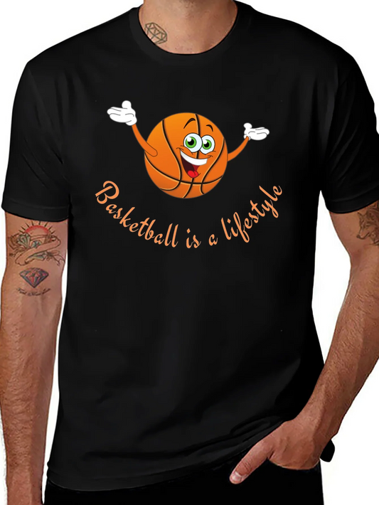 Camiseta Negra Basketball is a Lifestyle