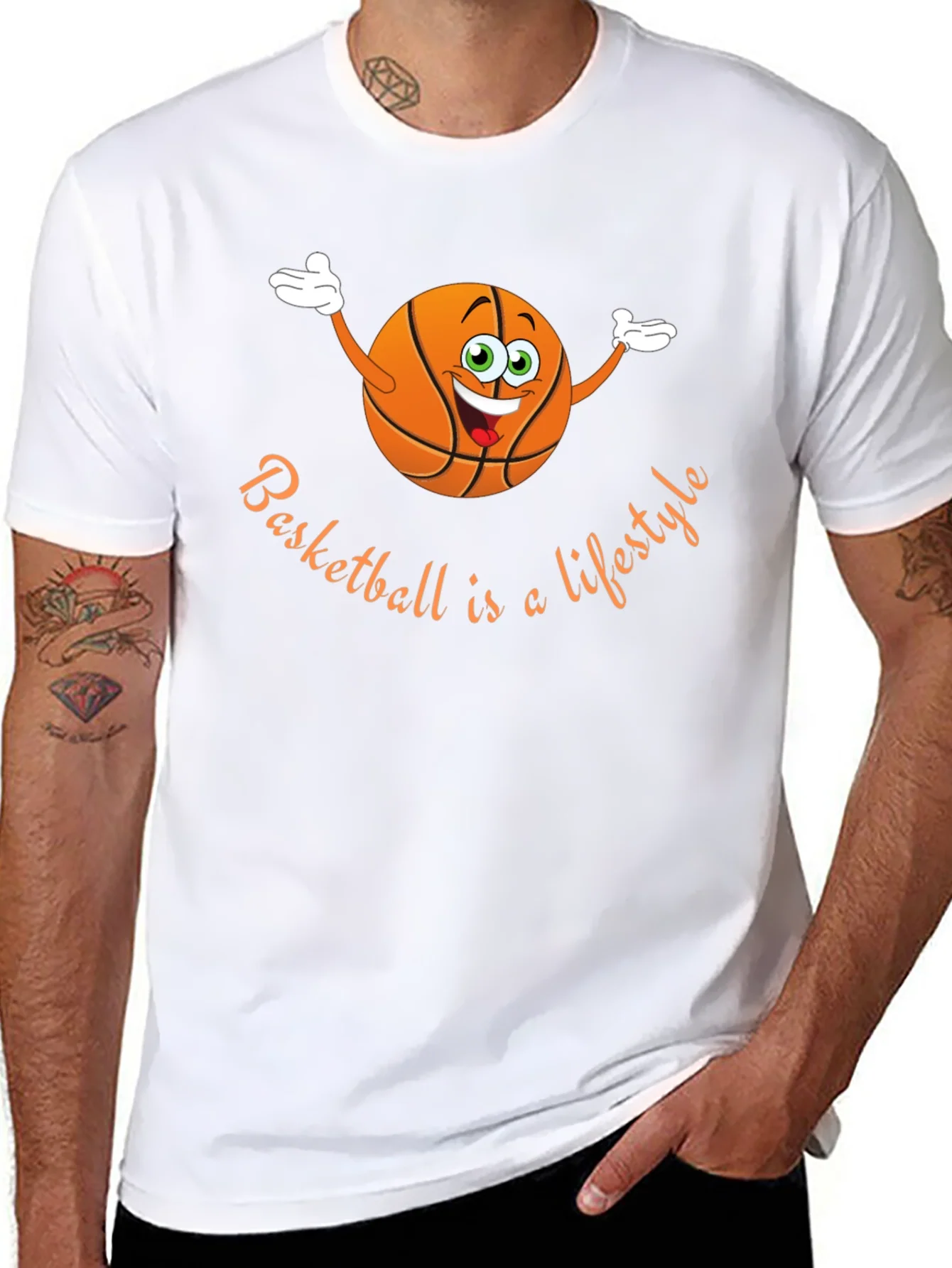 Camiseta Negra Basketball is a Lifestyle