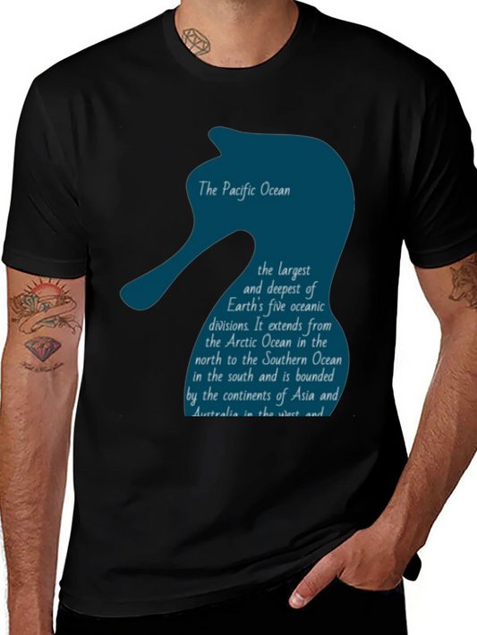 Rebbecca Pacific Ocean T-Shirt - Oceanography Geography Tee