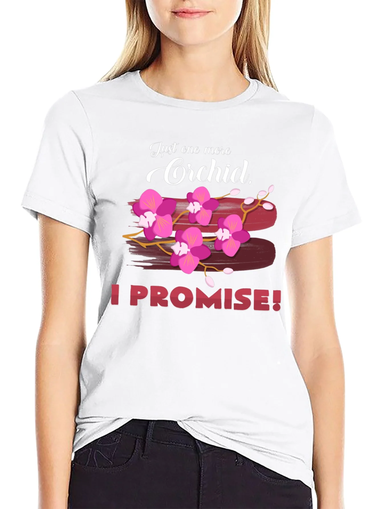 Camiseta Solo Una Orqu¨ªdea M¨¢s Lo Prometo