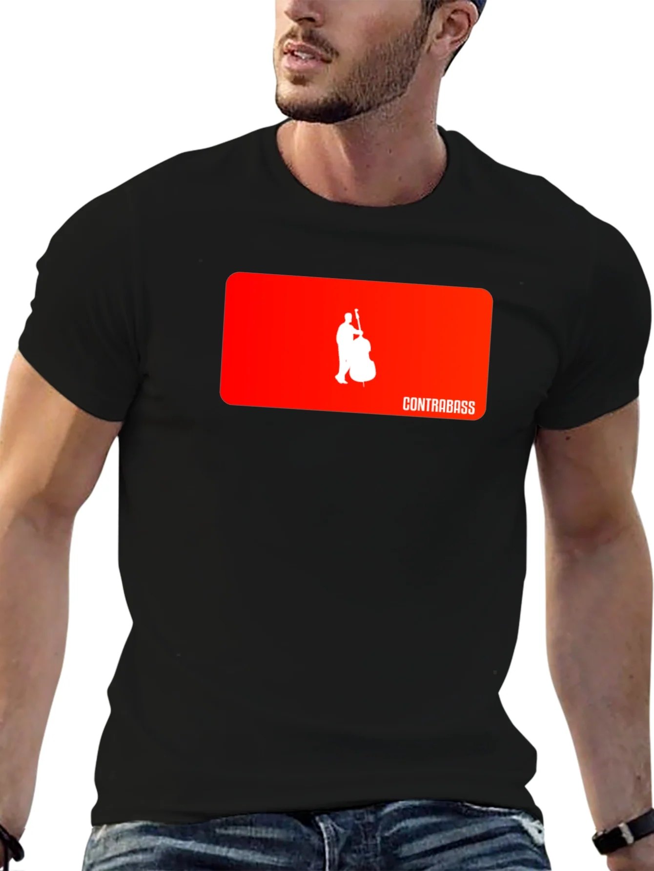 Rebbecca Contrabass Player Graphic Tee