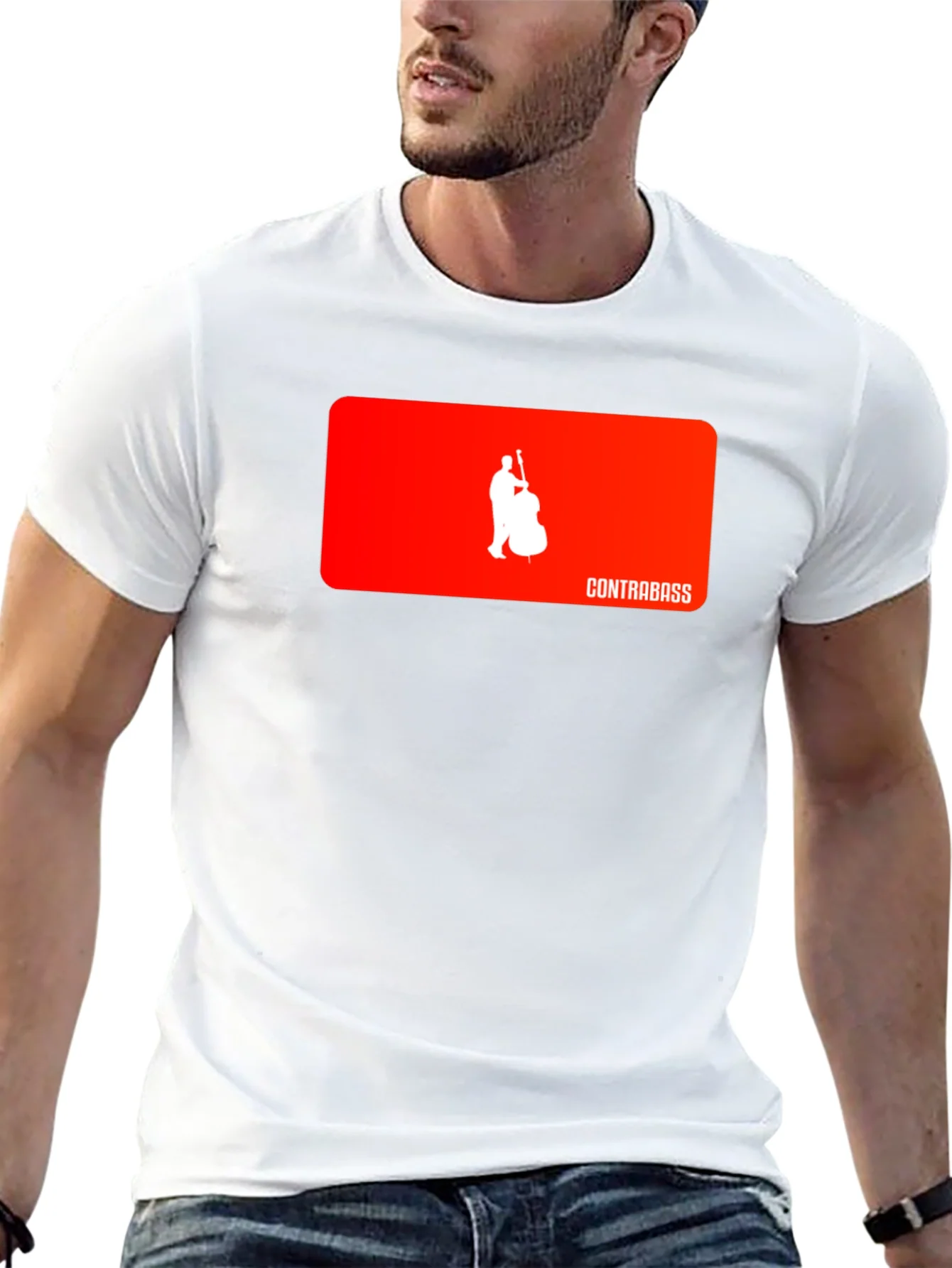 Rebbecca Contrabass Player Graphic Tee