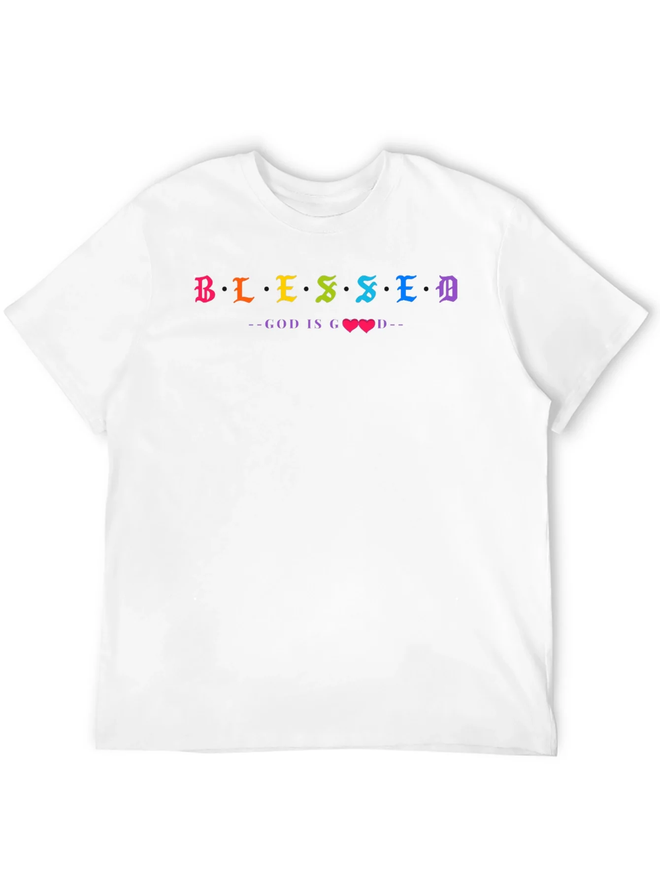 Camiseta Negra Blessed - God is Good