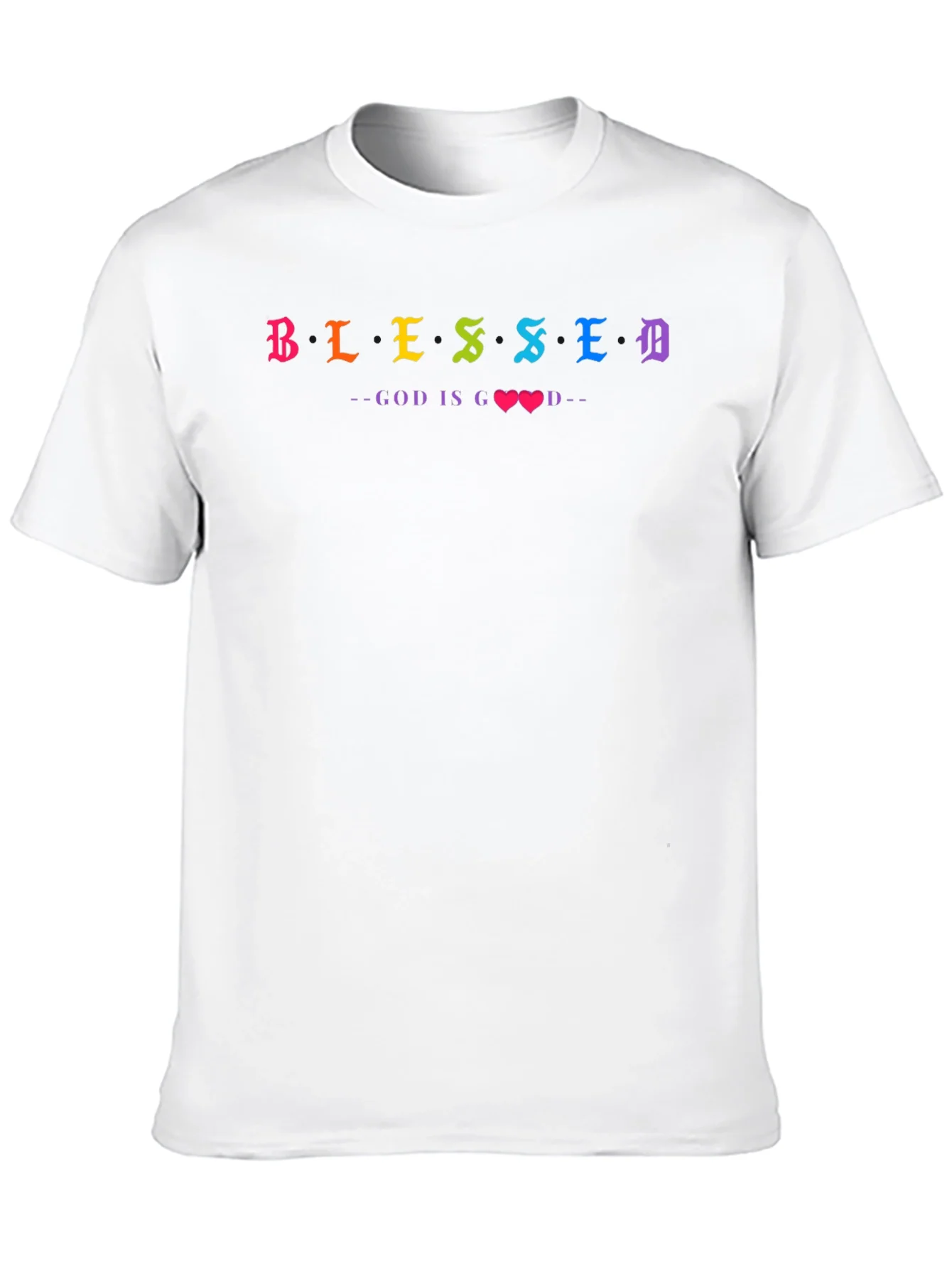 Camiseta Negra Blessed - God is Good