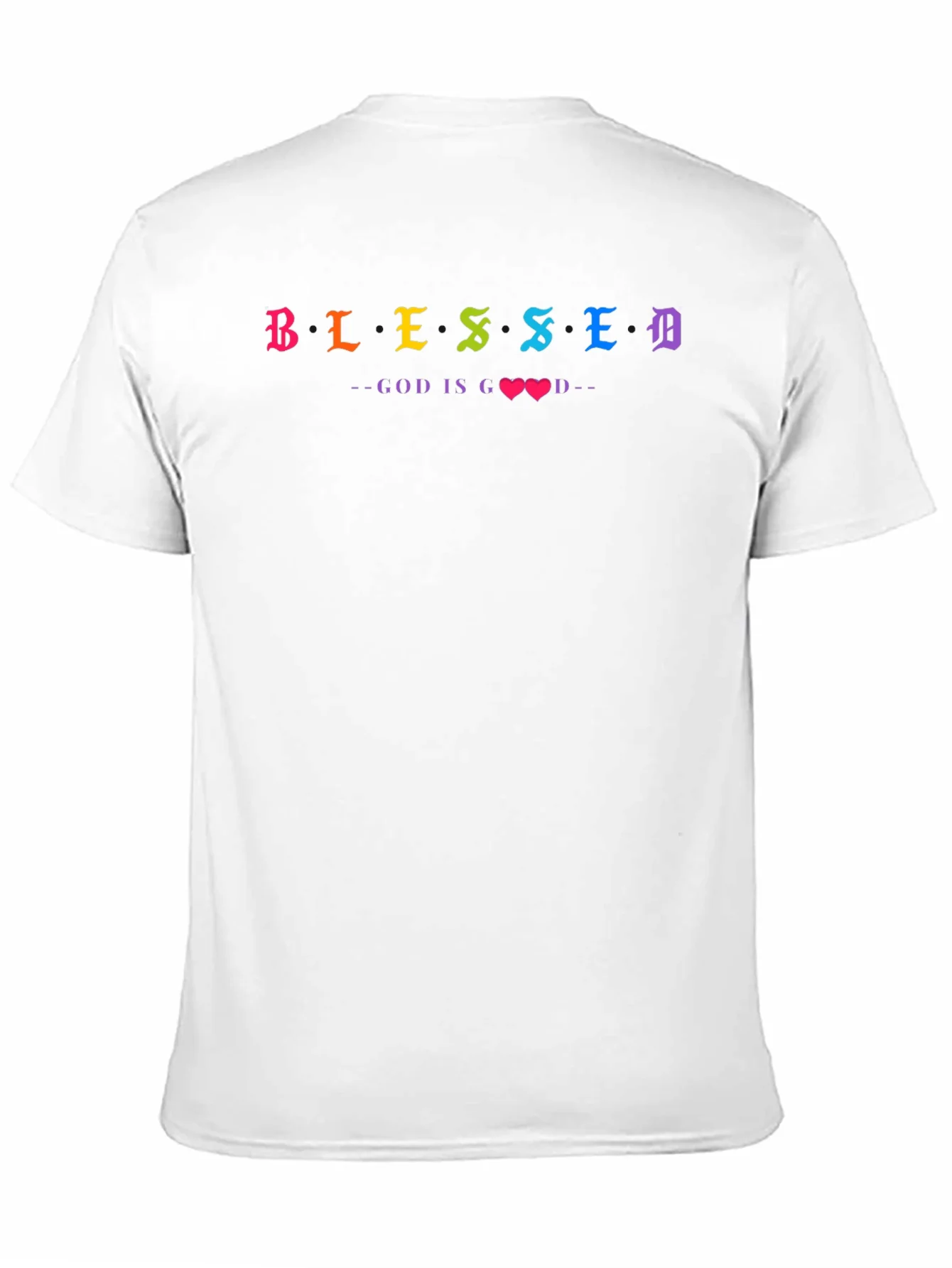 Camiseta Negra Blessed - God is Good
